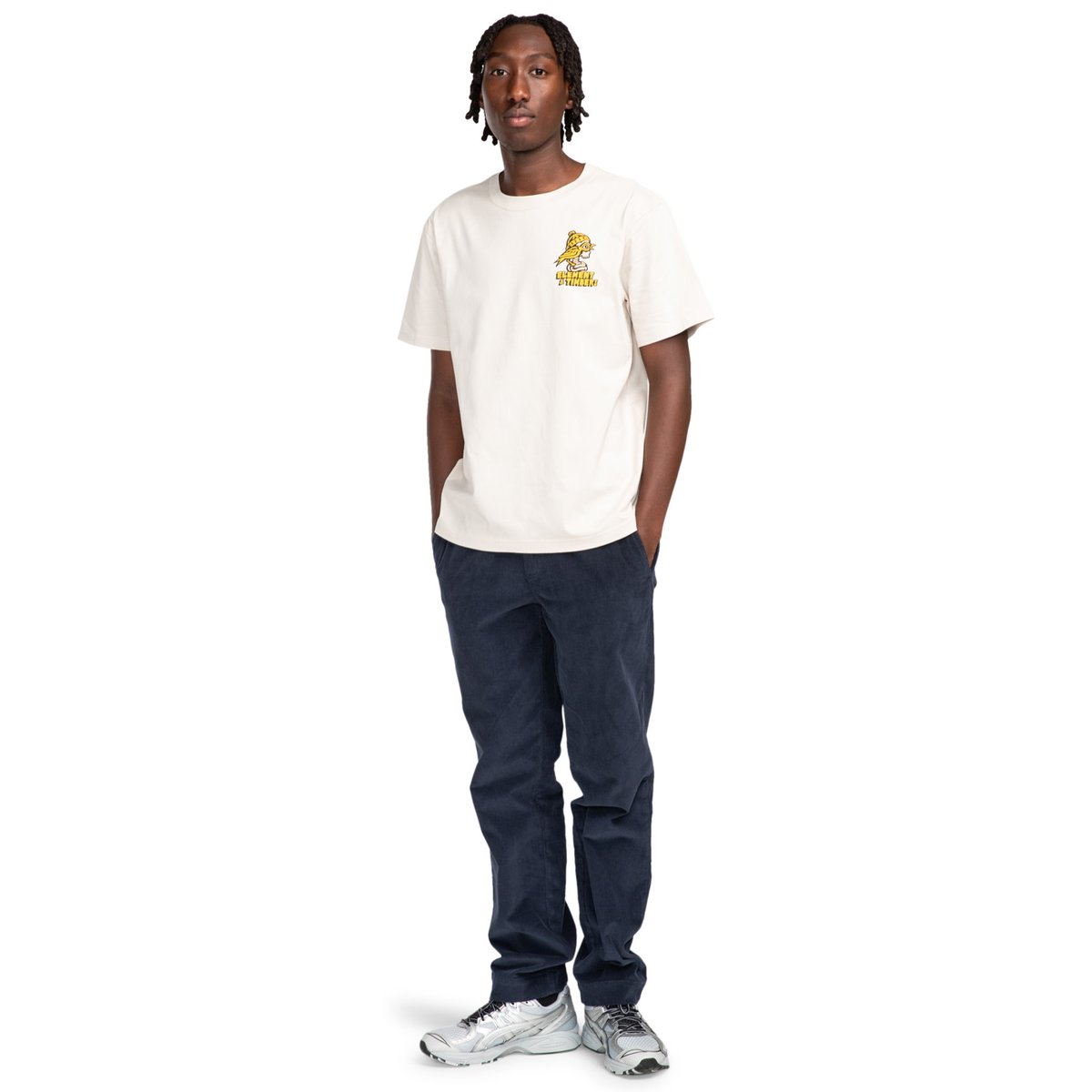 T-shirt à manches courtes BIRDS EYE beige oat milk, ELEMENT