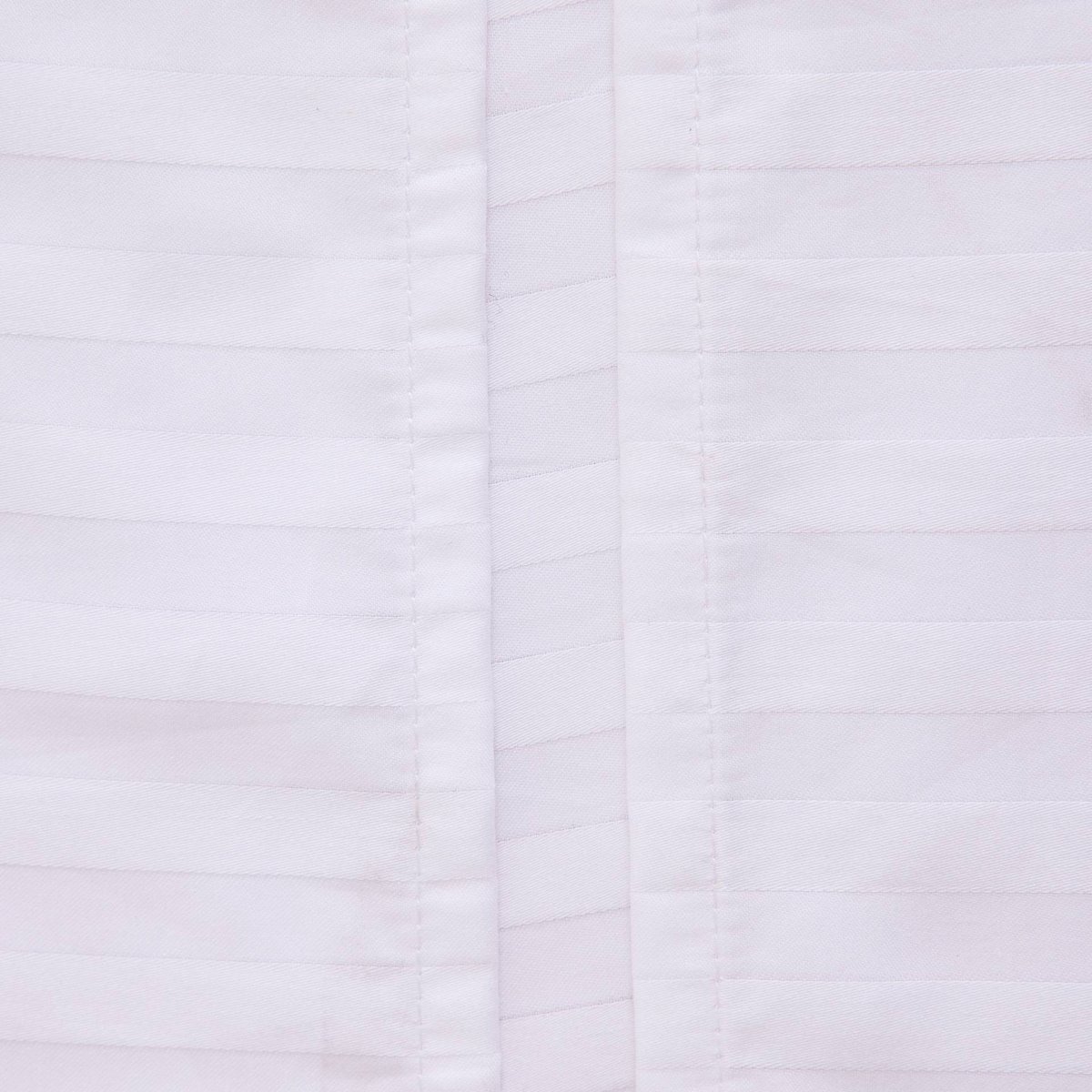 Housse de couette, satin de coton bio blanc, MONOPRIX