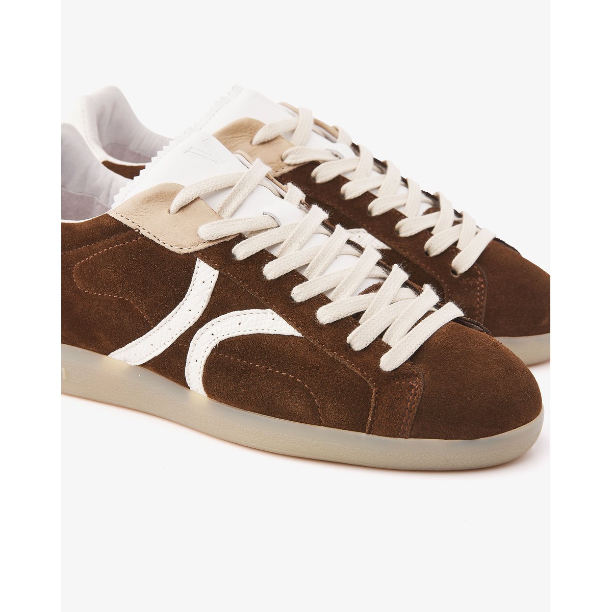 Baskets NILLA KHLOE marron, VIA VAI