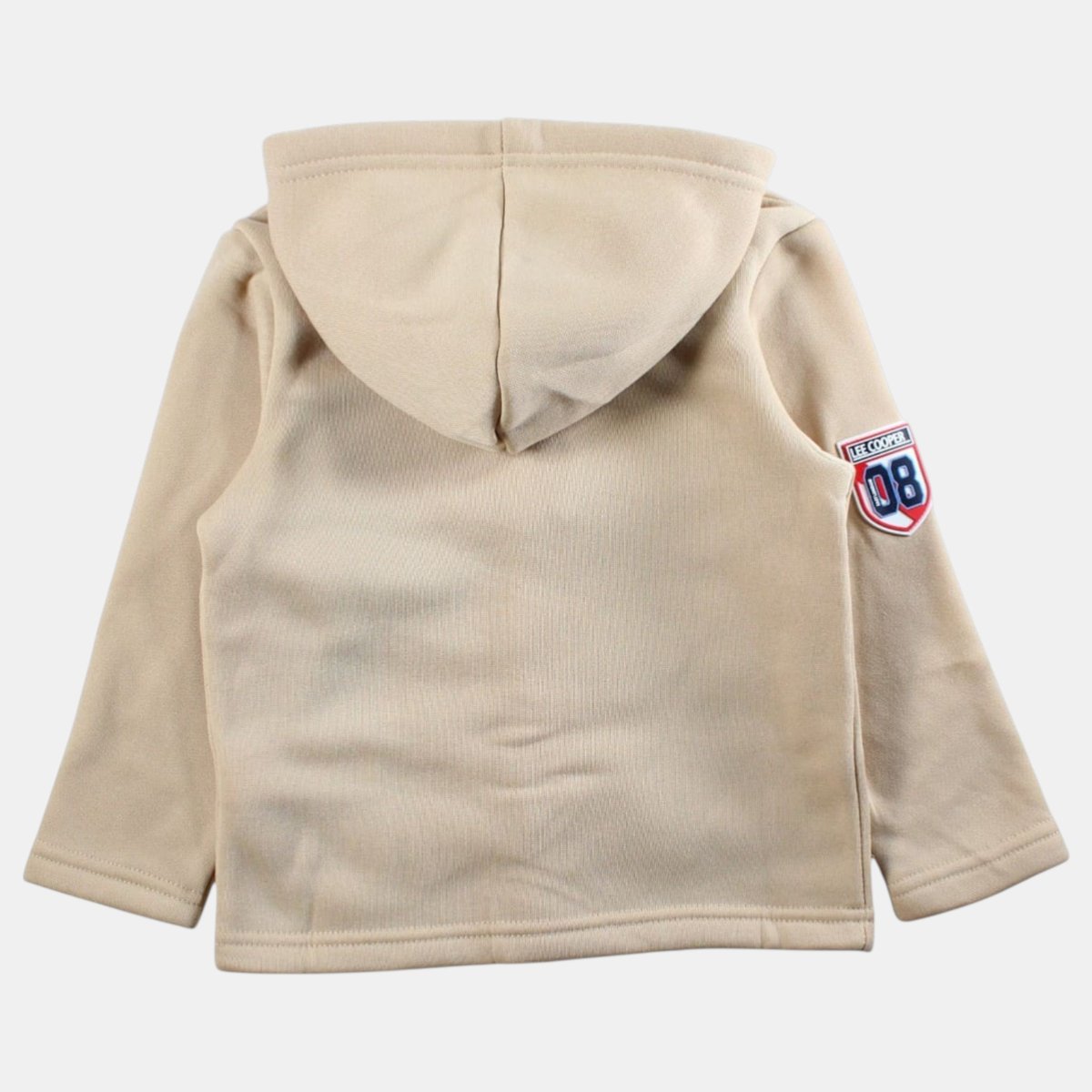 Veste à capuche boutonnée, manches longues et poche poitrine OVERSHIRT ecru, LEE COOPER