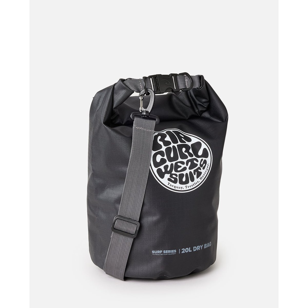 Sac SURF SERIES BARREL BAG 20L noir/gris, RIP CURL