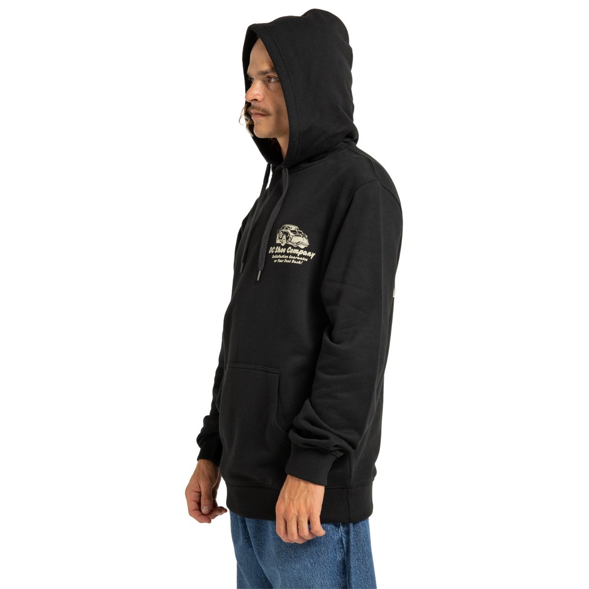 Sweat à capuche FIX UP PH. noir black, DC SHOES
