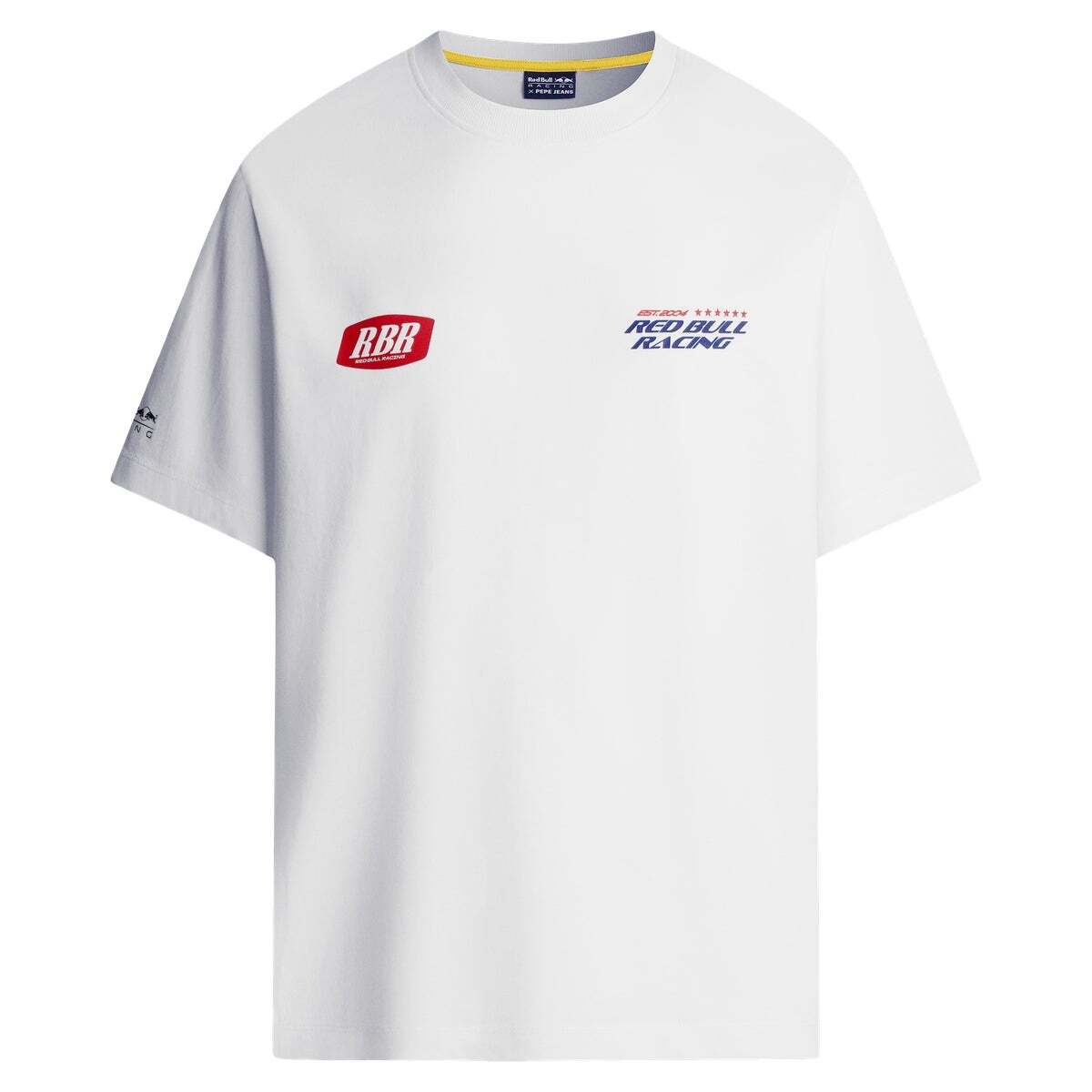 Red Bull Racing T-Shirt Coupe Regular Avec Imprimé Au Dos blanc, PEPE JEANS