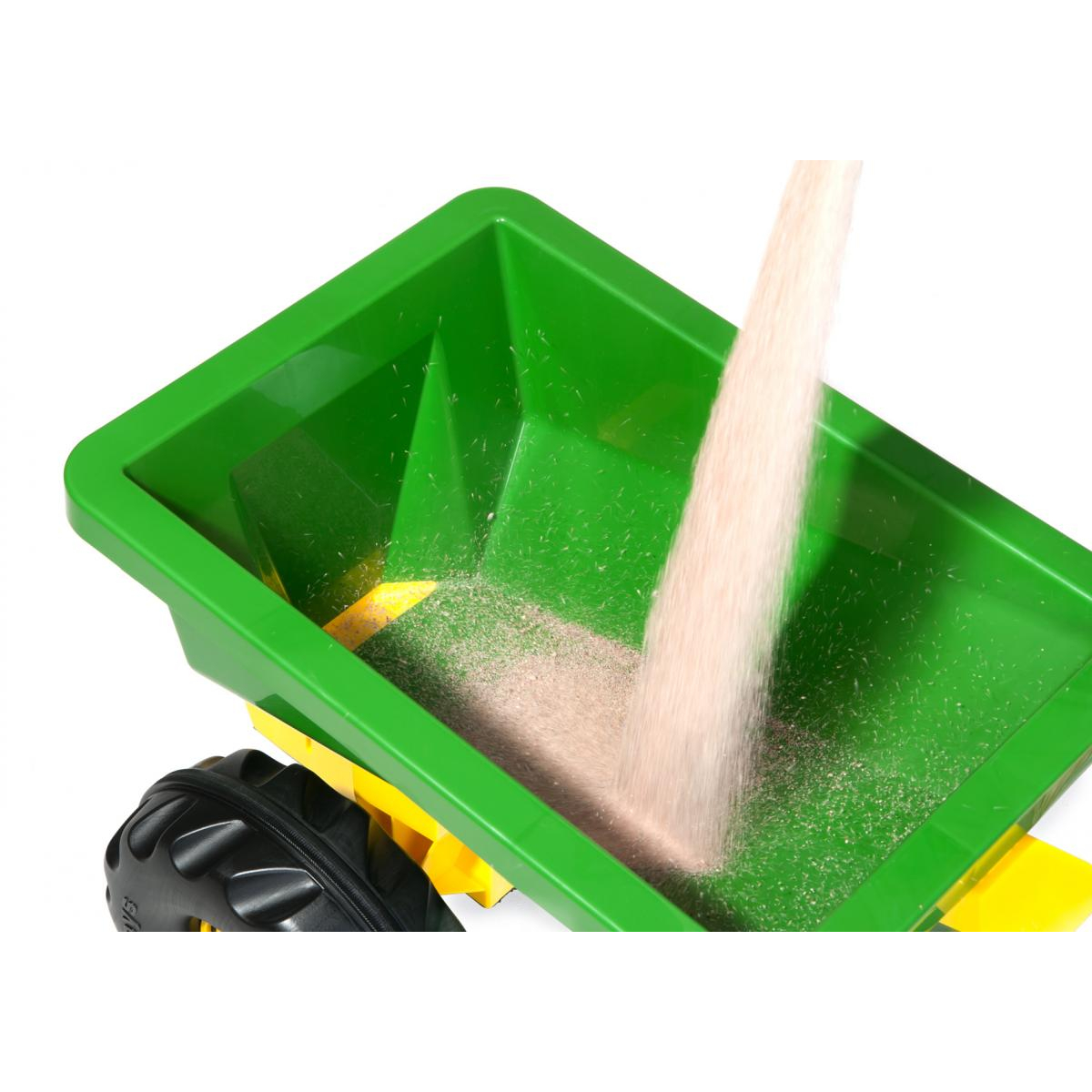 Remorque rollyStreumax John Deere vert et jaune, ROLLY TOYS