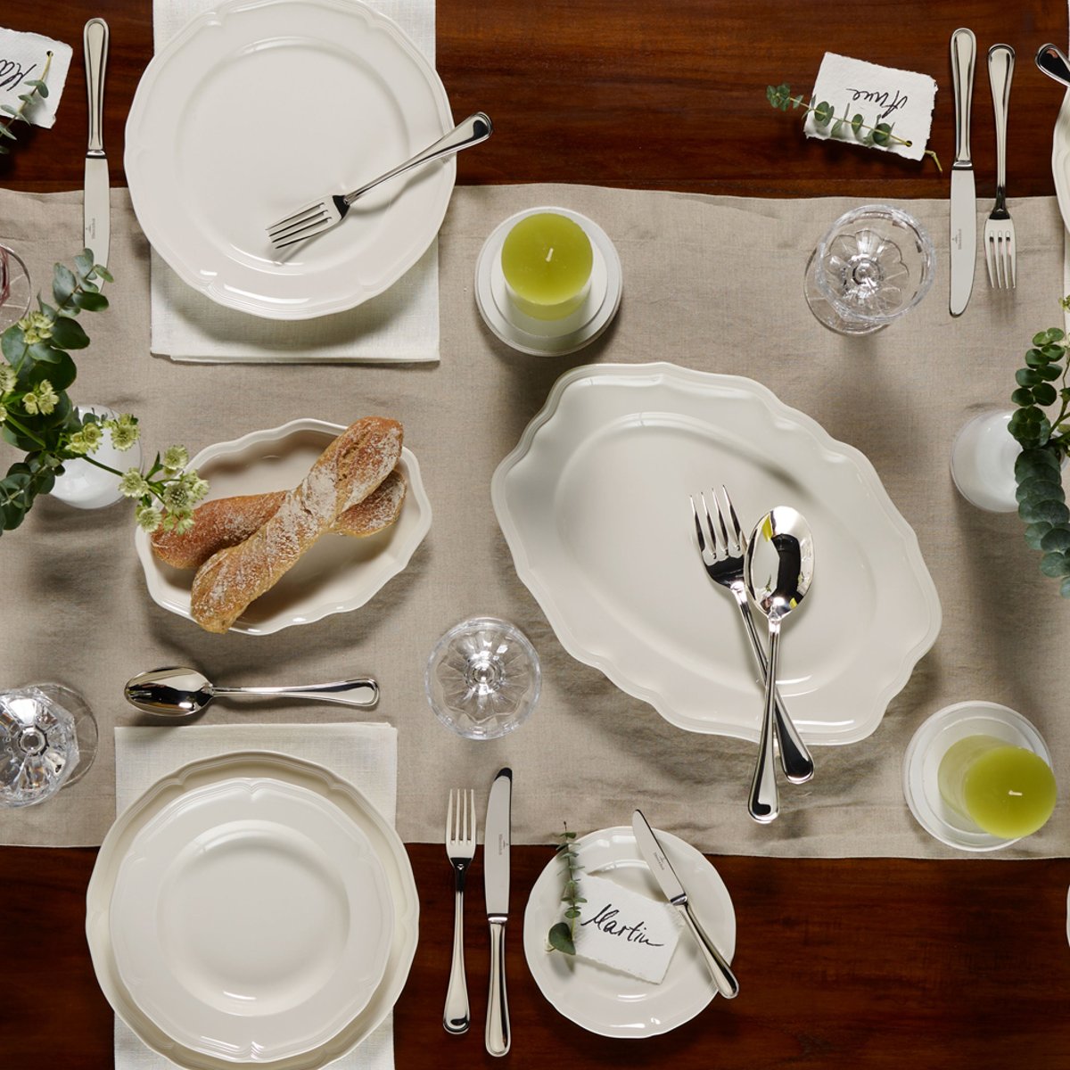 Plat De Service MANOIR blanc, VILLEROY & BOCH