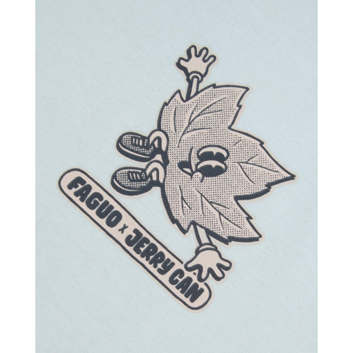 T-shirt en maille bleu clair, FAGUO
