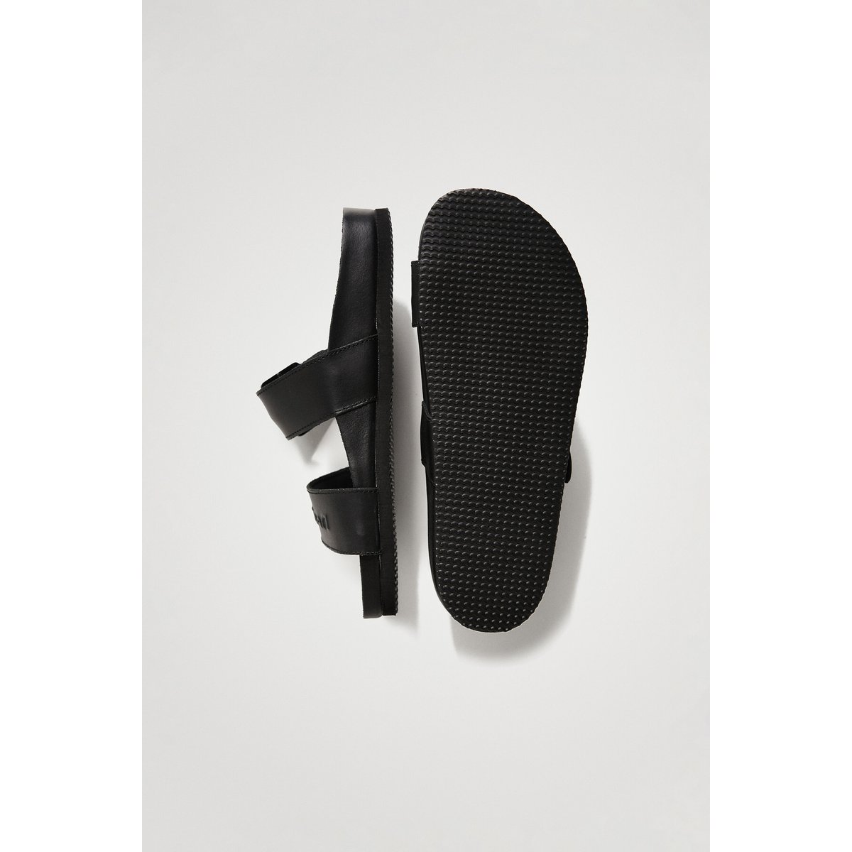 Sandales En Cuir noir, DESIGUAL