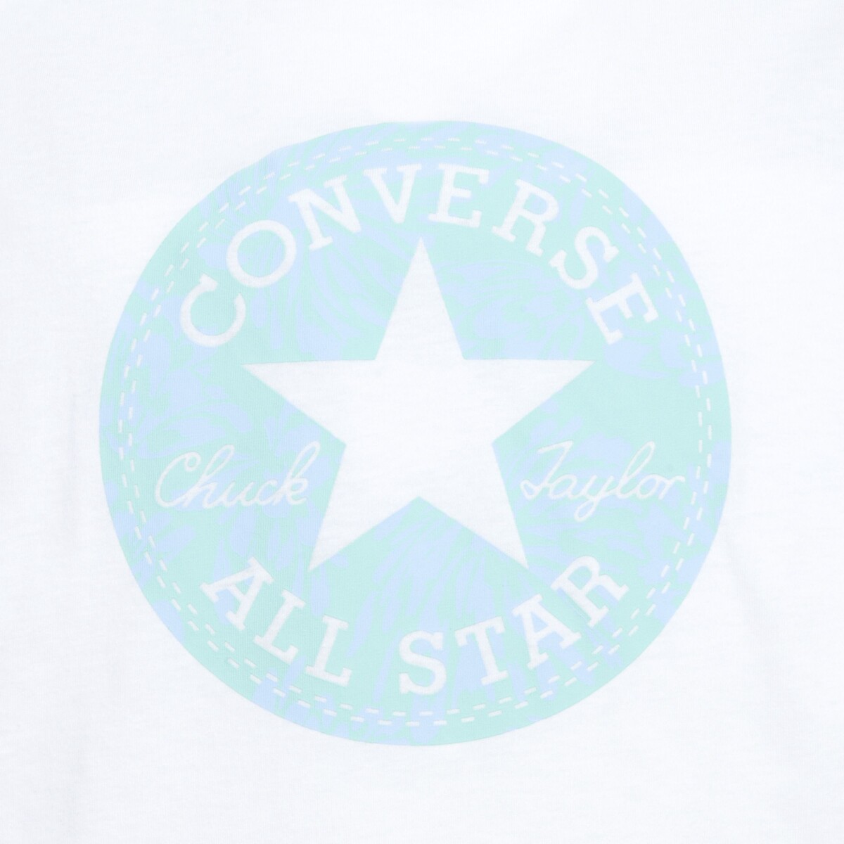 Ensemble T-shirt et short bleu/blanc, CONVERSE