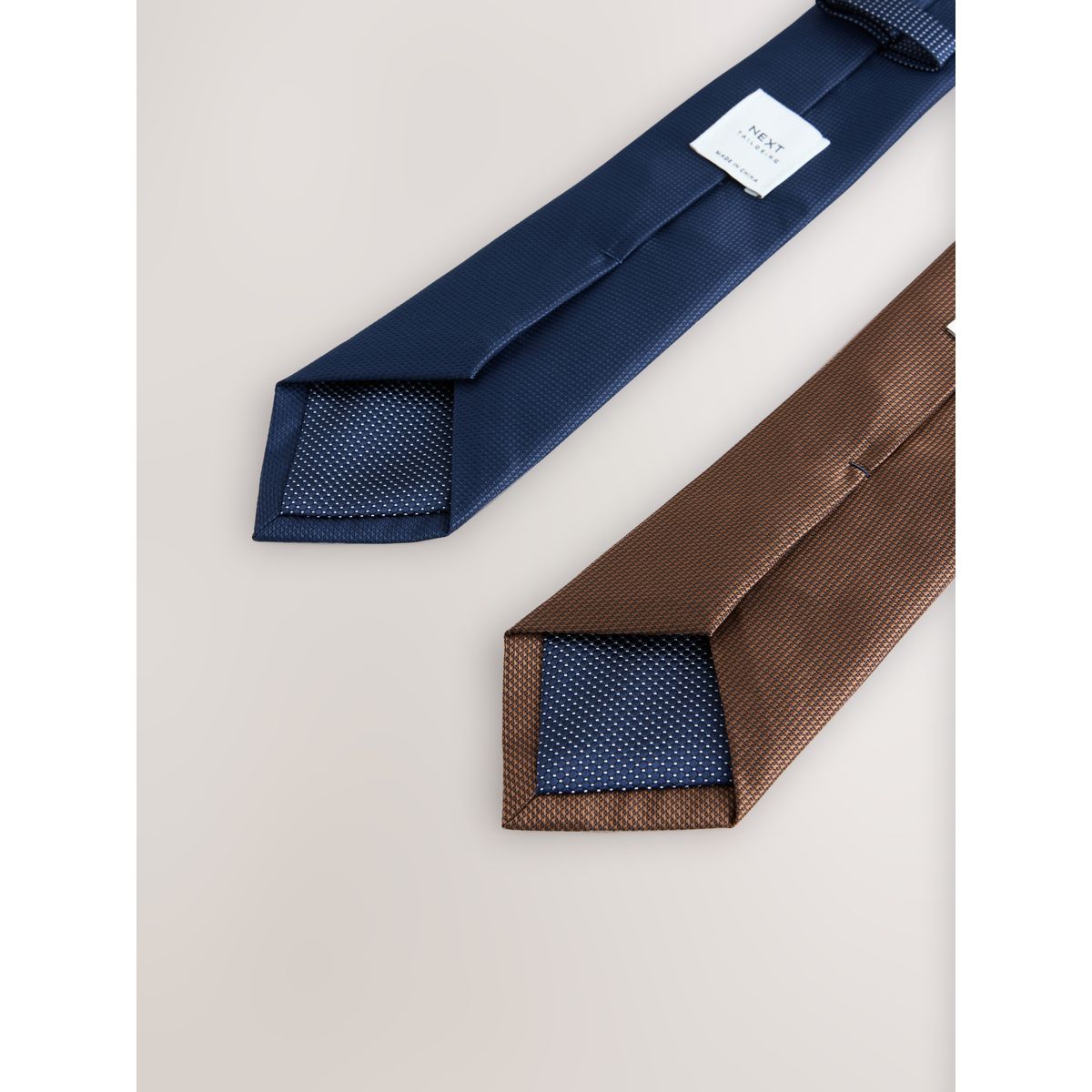 Cravate texturée, lot de 2 multi-couleurs, NEXT