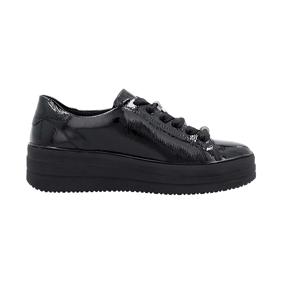 Basket Cuir Lagro noir, REMONTE