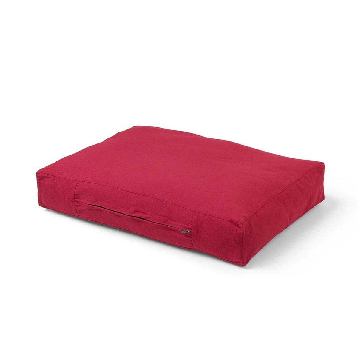 Coussin chien moelleux en coton bio, HVAD rouge, TADAZHI