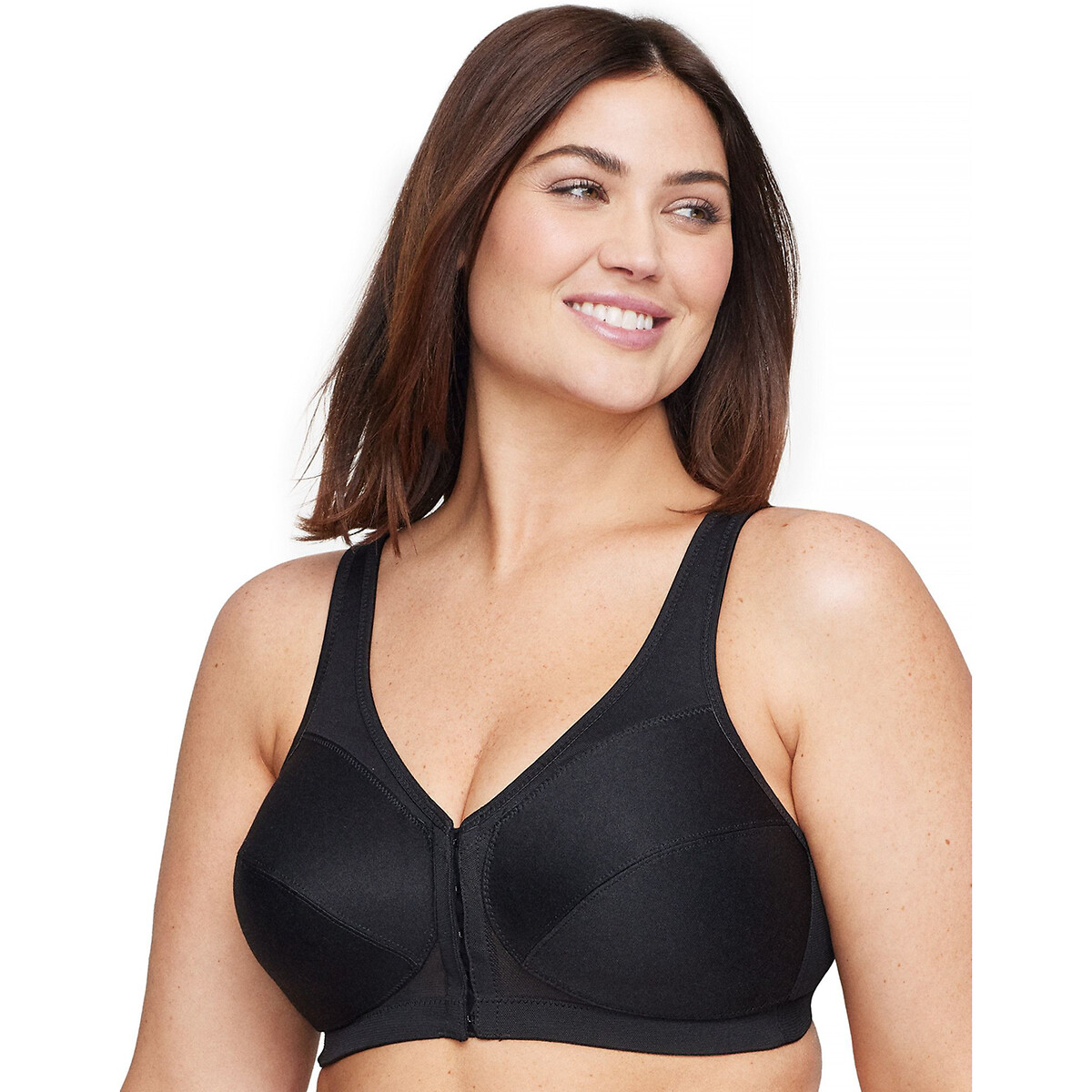 Soutien grande suporte, Magic Lift preto , GLAMORISE