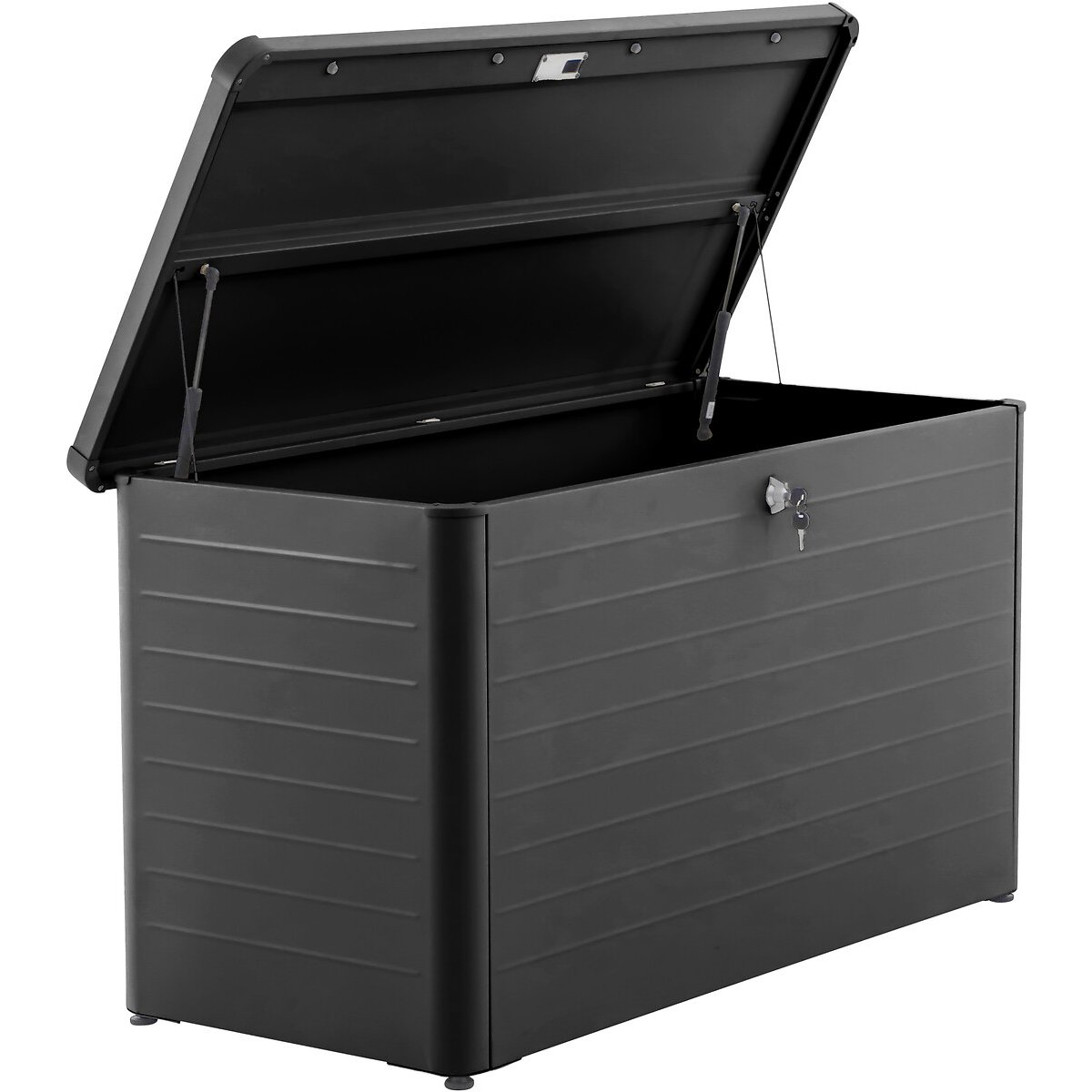 Rhode Island Small Steel Cushion Box black, SO'HOME