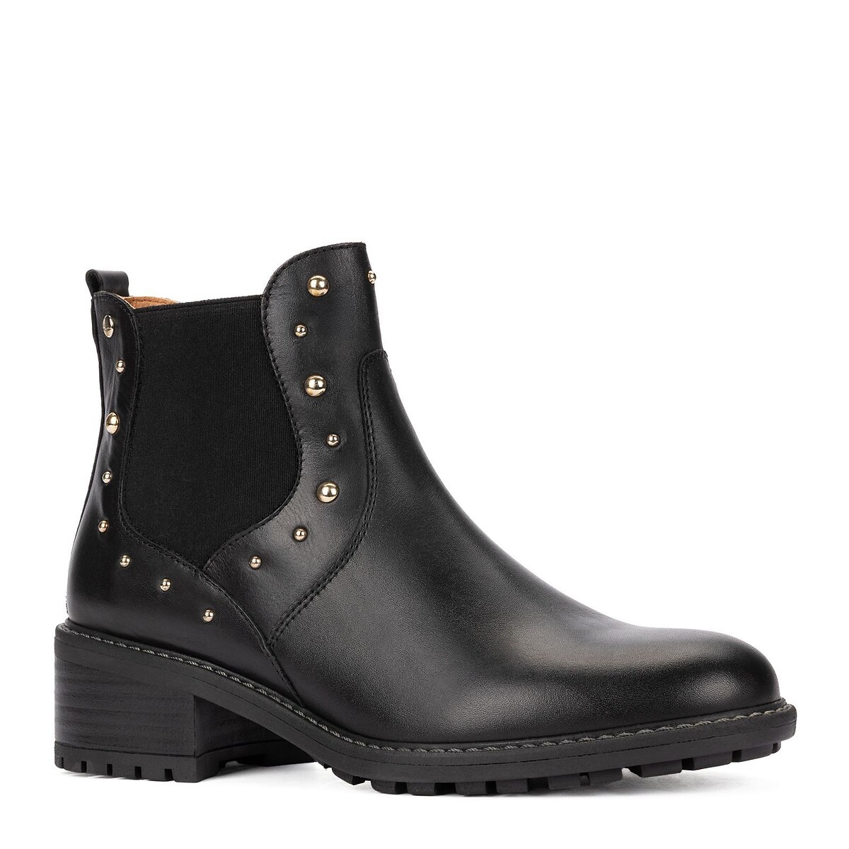 Lederstiefeletten Medina schwarz, PIKOLINOS