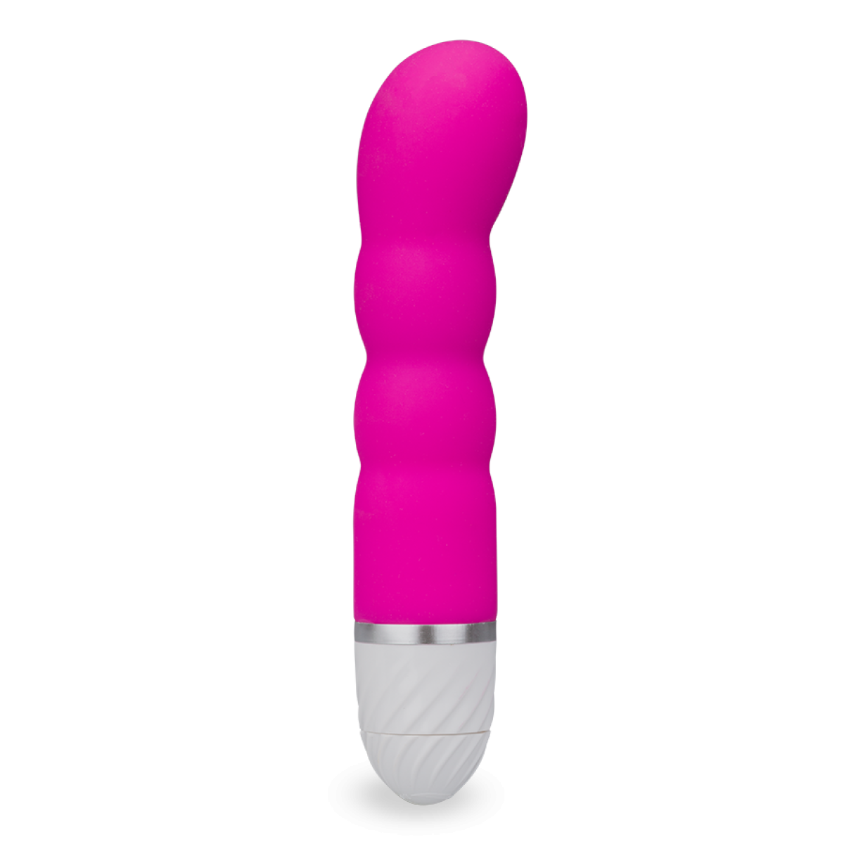 Vibromasseur puissant courbé stimulation point G rose, LOVE AND VIBES