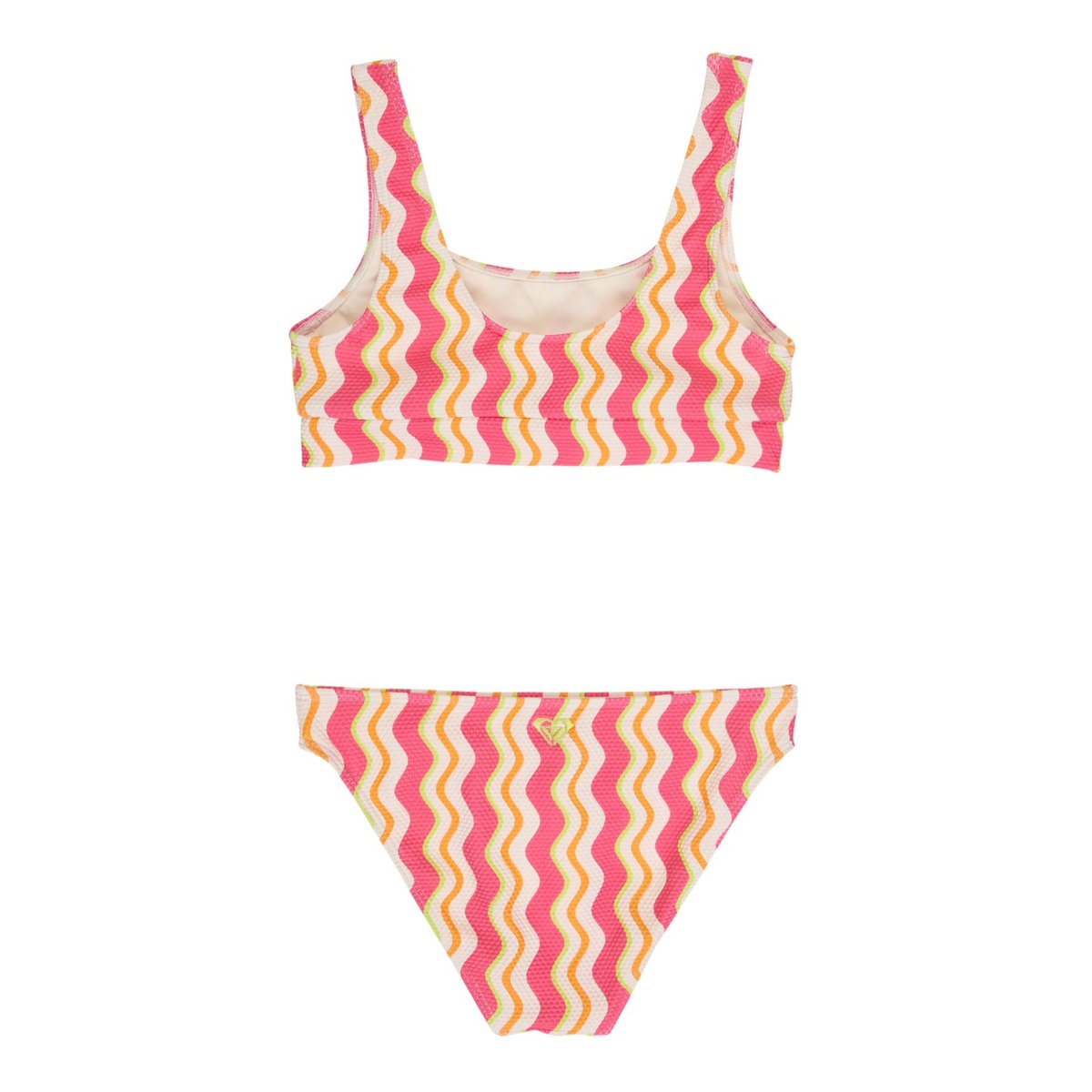 Ensemble 2 pièces bikini deux pièces BOLD WAVES SET. rose papaya bold waves, ROXY
