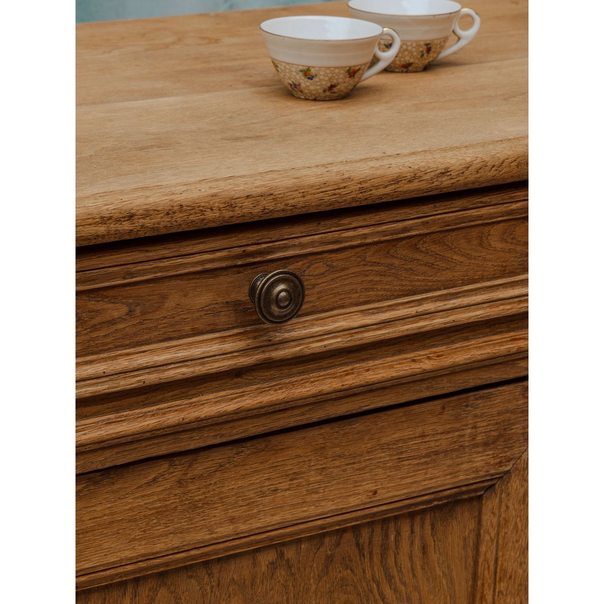 Buffet en bois Gilbert N°1528 - Bon état bois clair, DEBONGOUT
