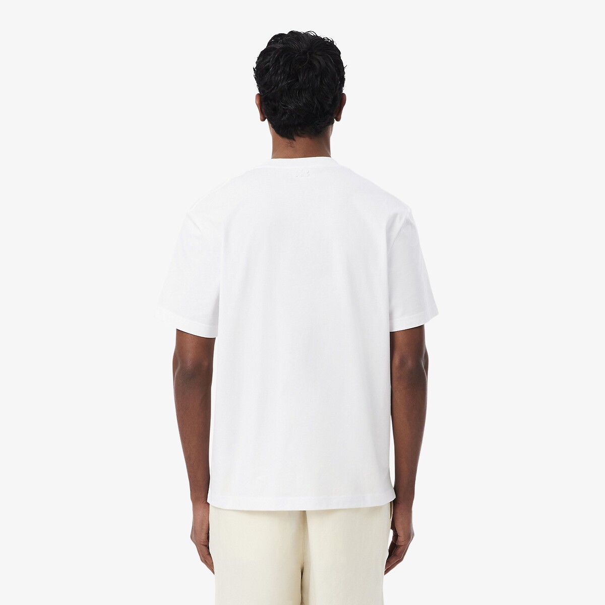 Classic Fit Cotton T-Shirt white, LACOSTE
