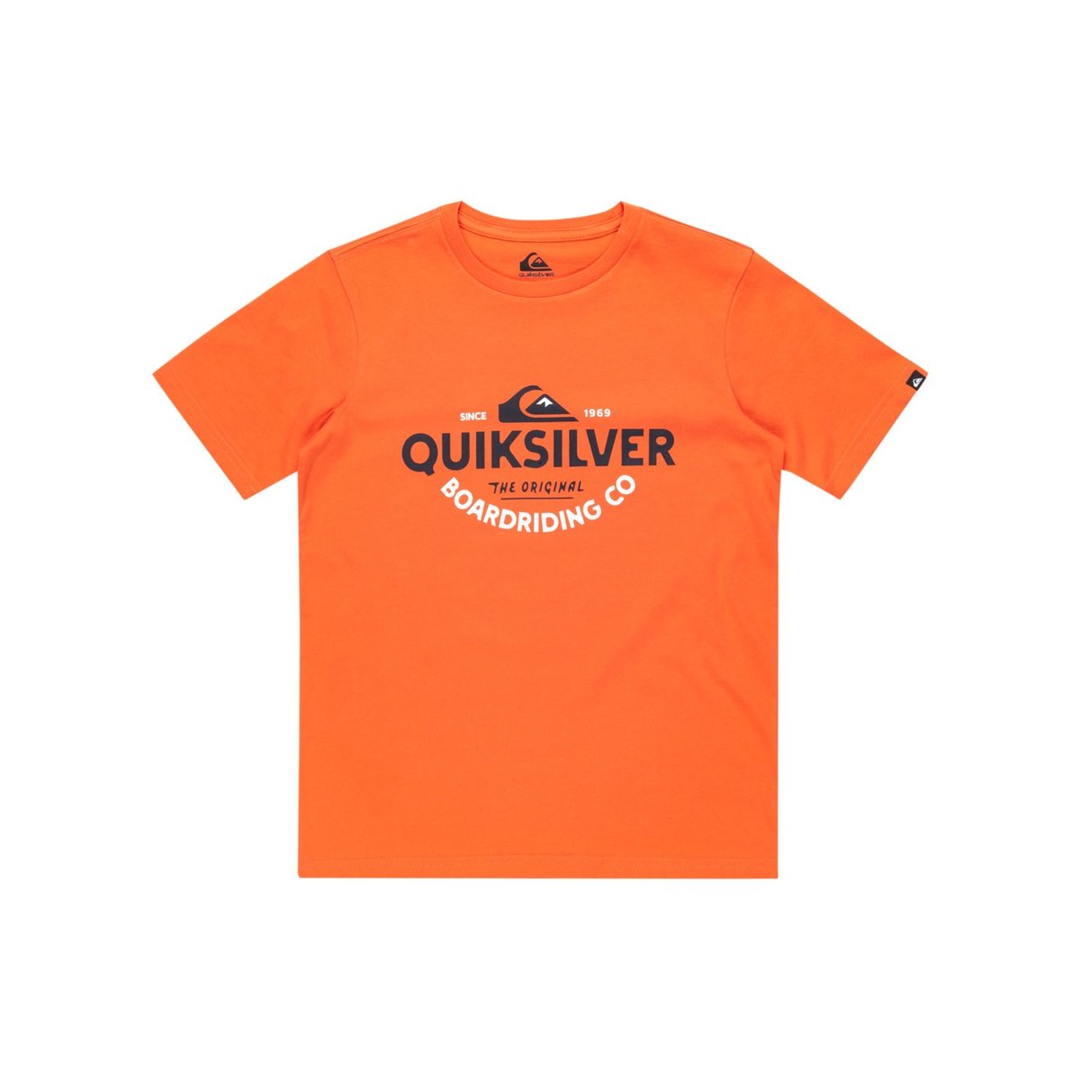 T-shirt à manches courtes EV TYPED OUT orange tigerlily, QUIKSILVER