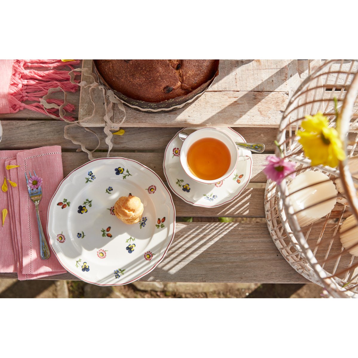 Tasse À Thé Sans Soucoupe PETITE FLEUR blanc, VILLEROY & BOCH