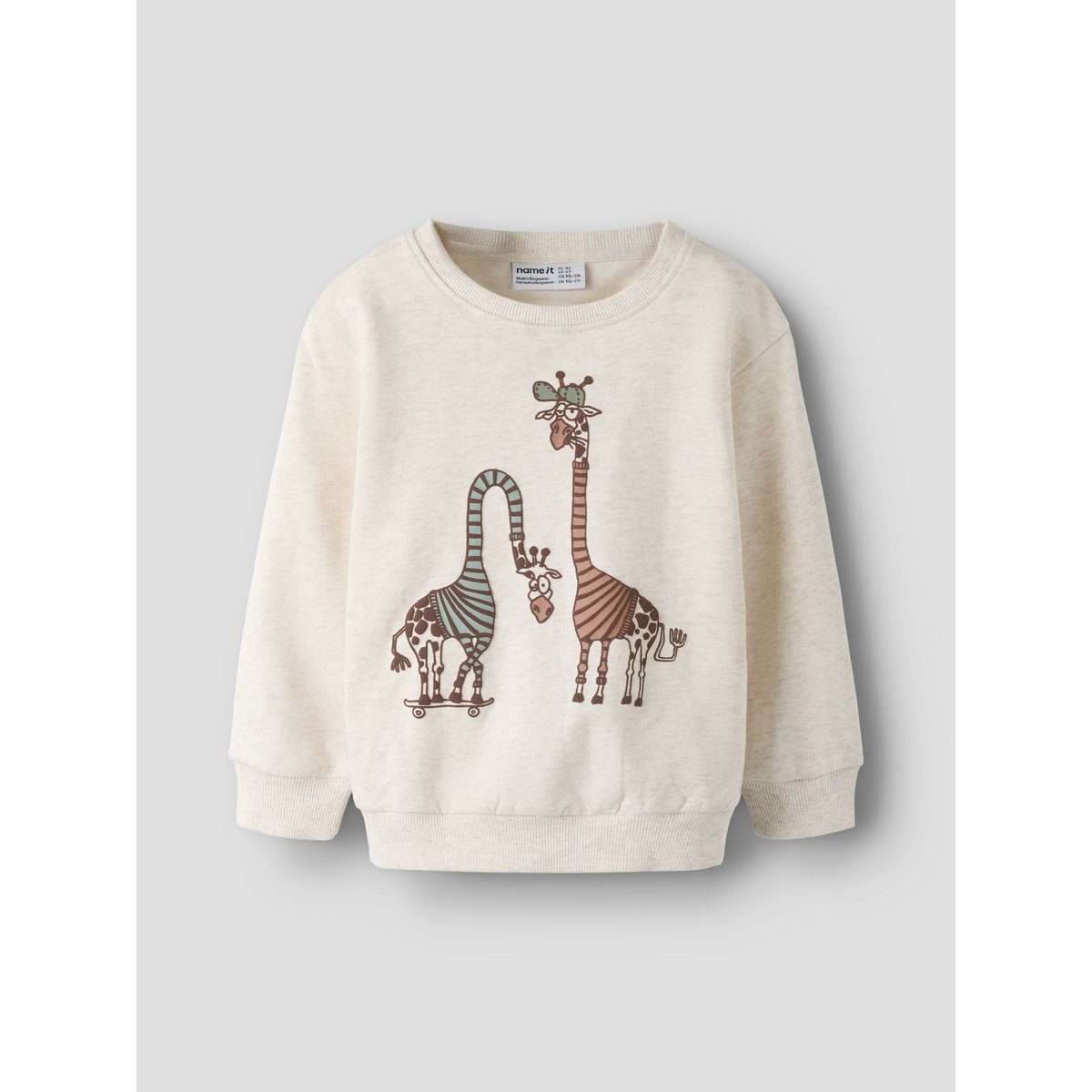 Sweat-Shirt peyote melange, NAME IT