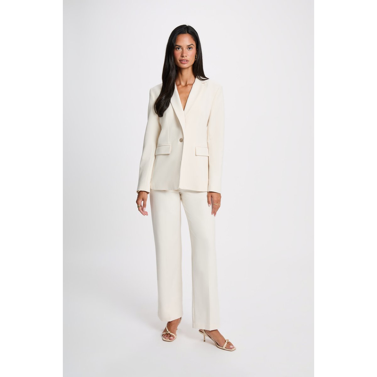 Veste sans manches creme, MORGAN