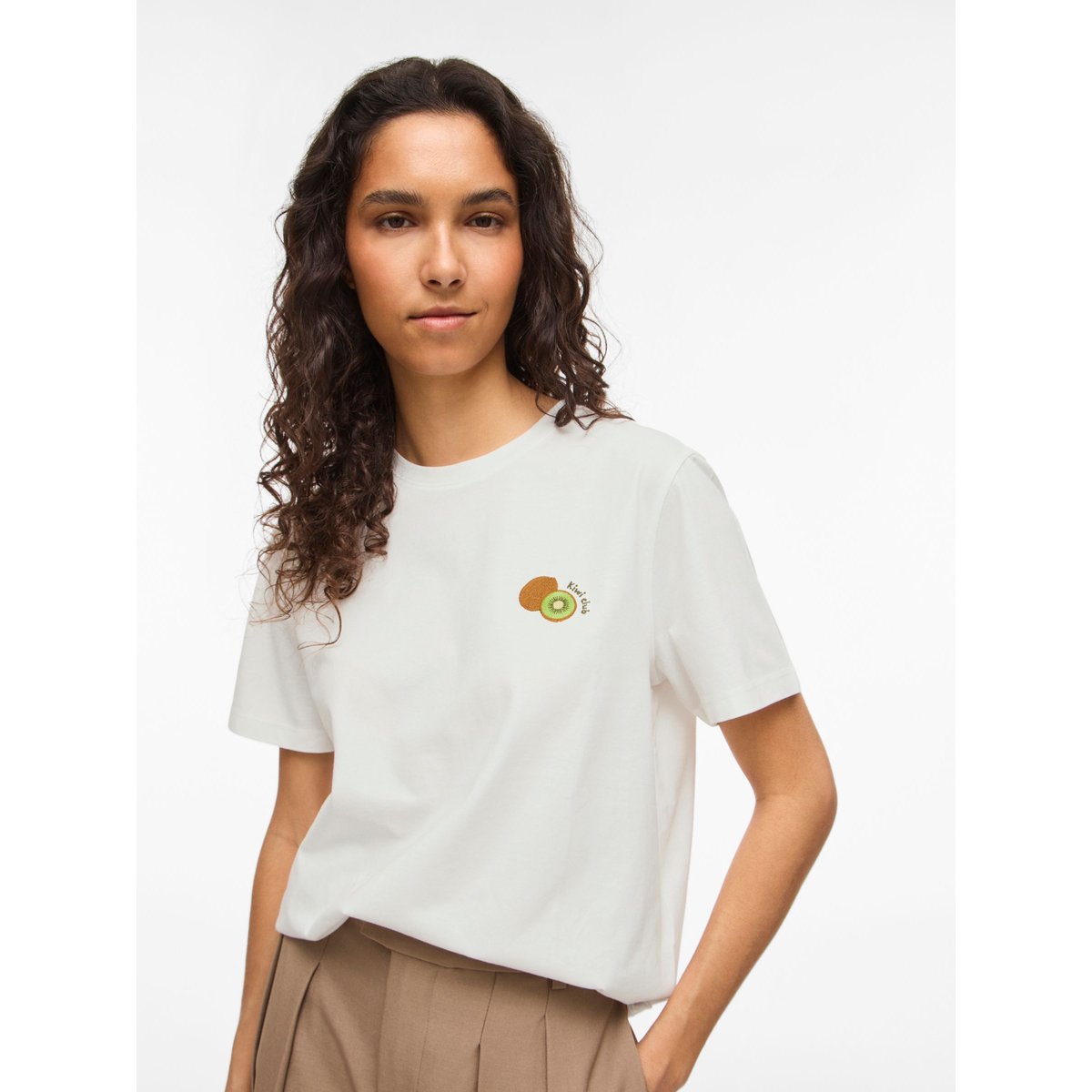 T-Shirt blanc - snow white2, VILA