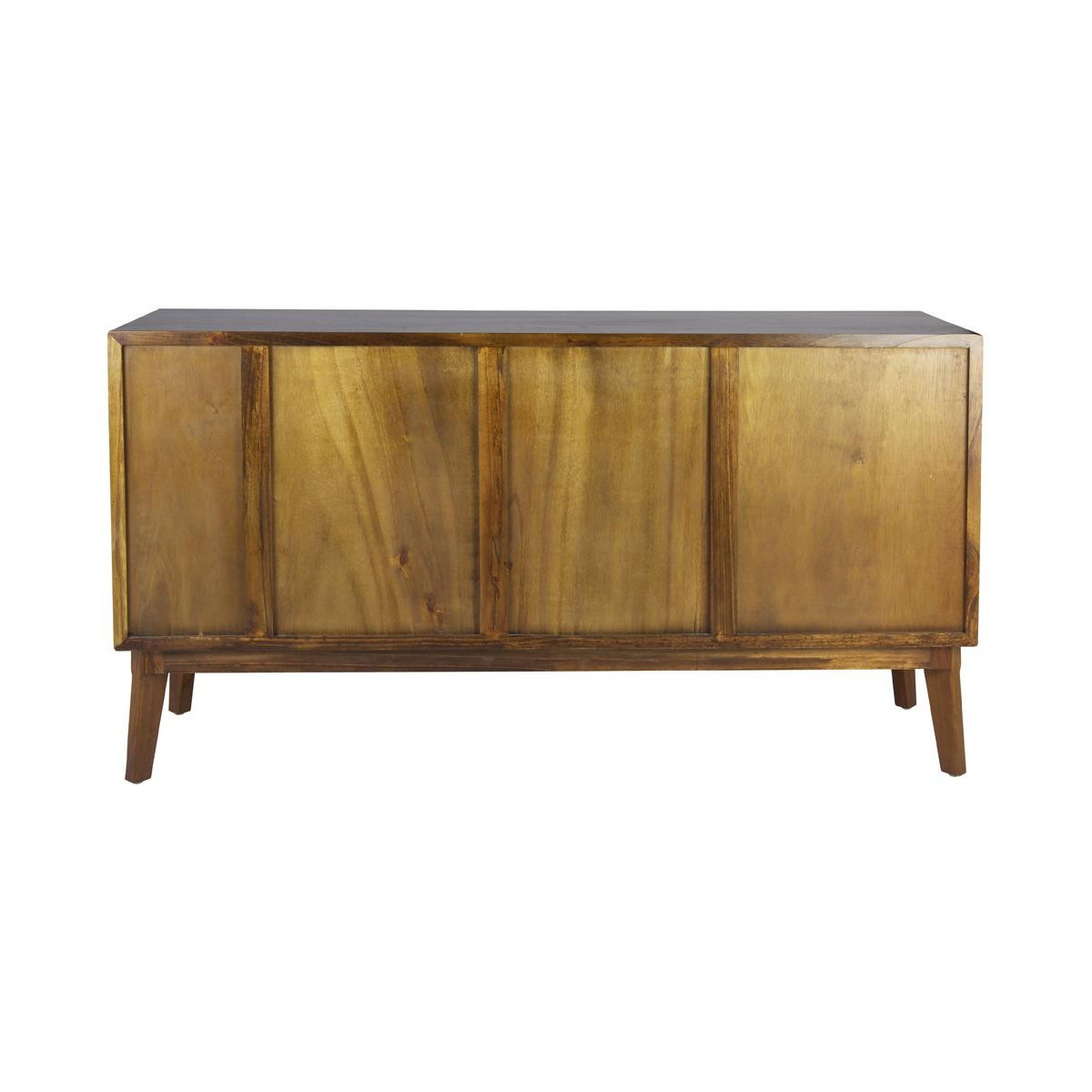 Bahut 6 tiroirs bronze marron, DECORATION D’AUTREFOIS