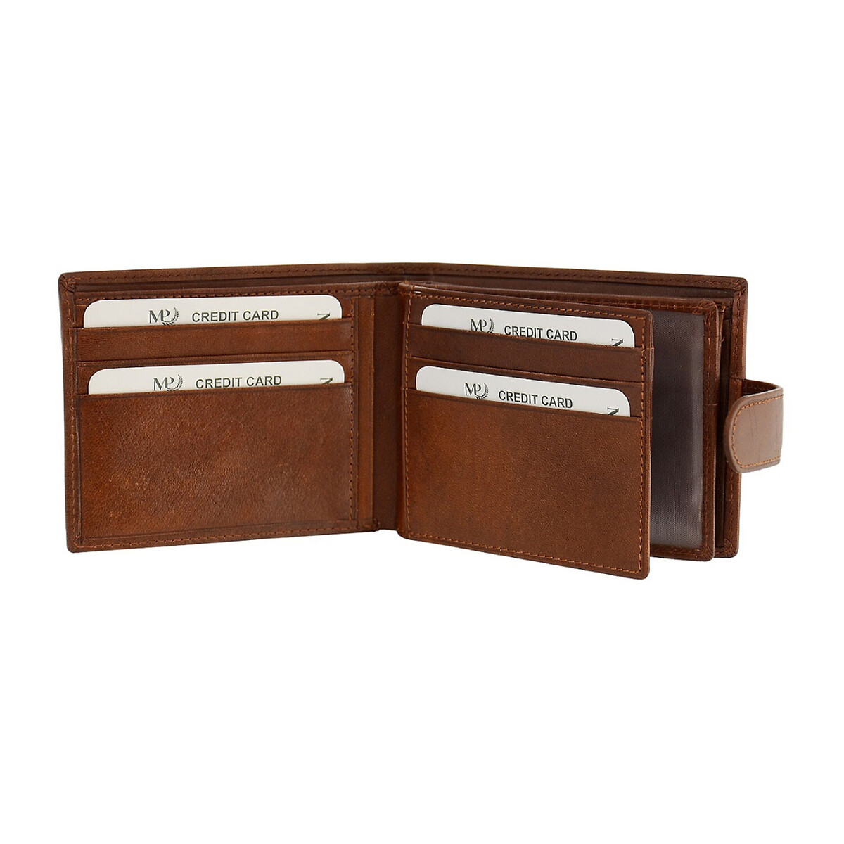 Porta-moedas de homem Tagus, MP conhaque, MP