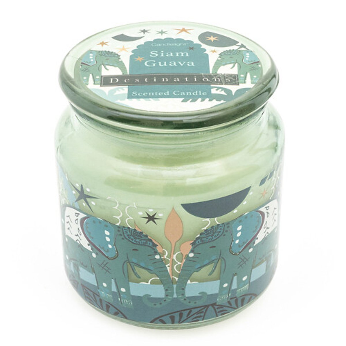 Siam Guava Jar Candle green, SO'HOME
