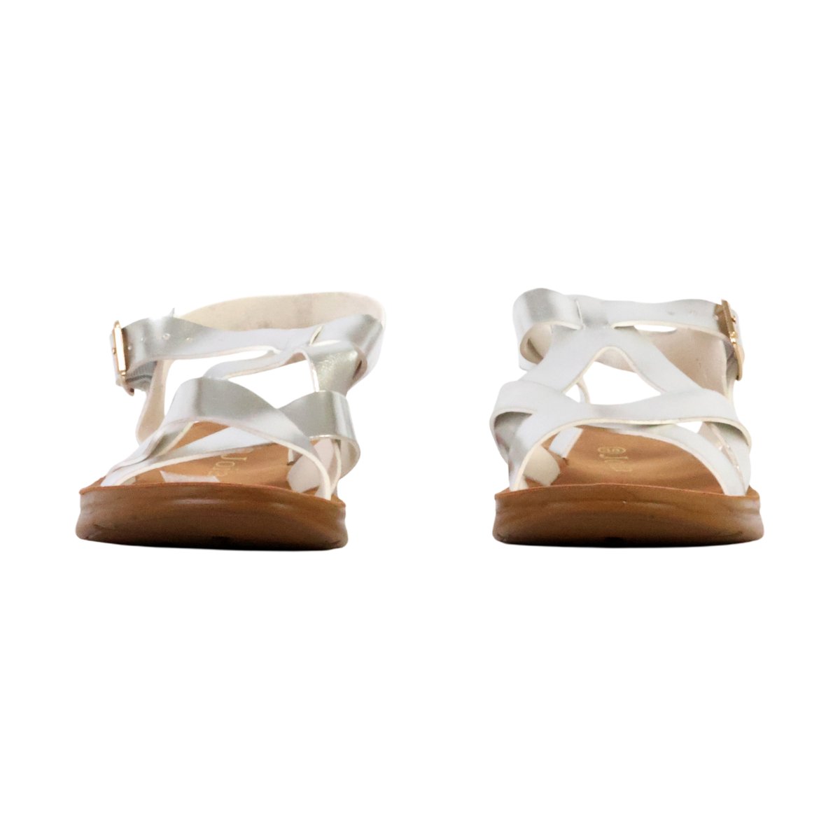 Sandales à Brides argent, ENZA NUCCI
