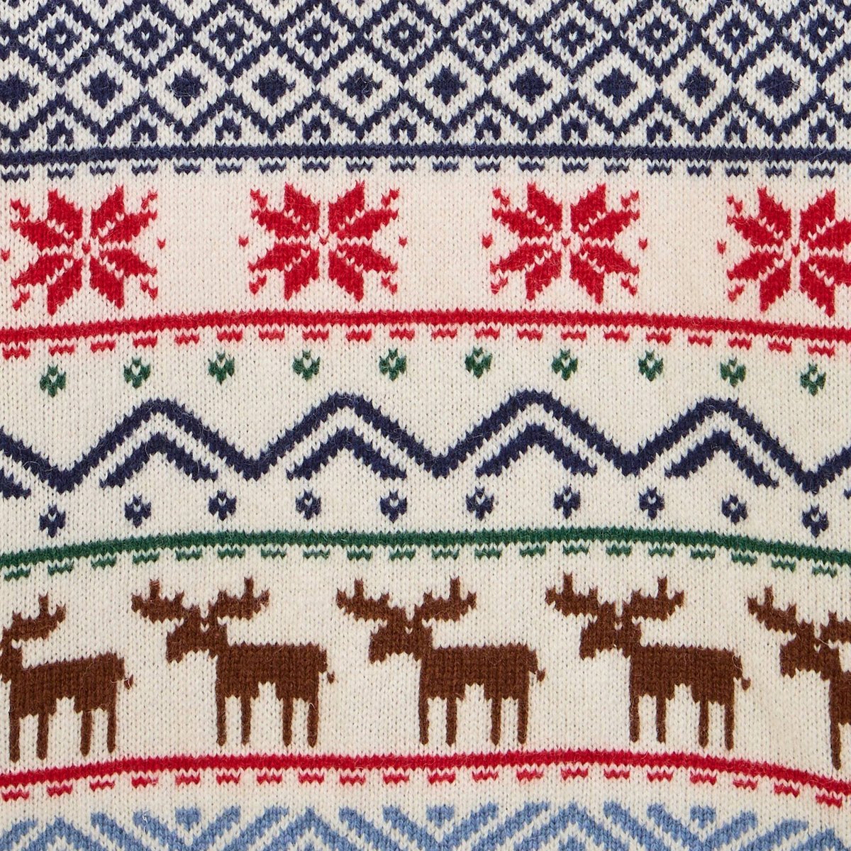 PULL JACQUARD CONTENANT DE LA LAINE naturel, MONOPRIX