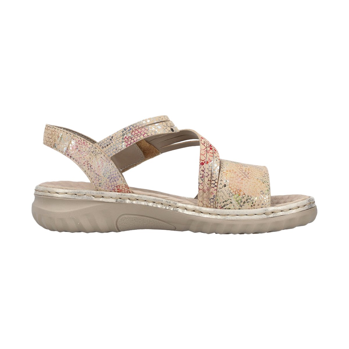 Sandales Cuir multi, RIEKER