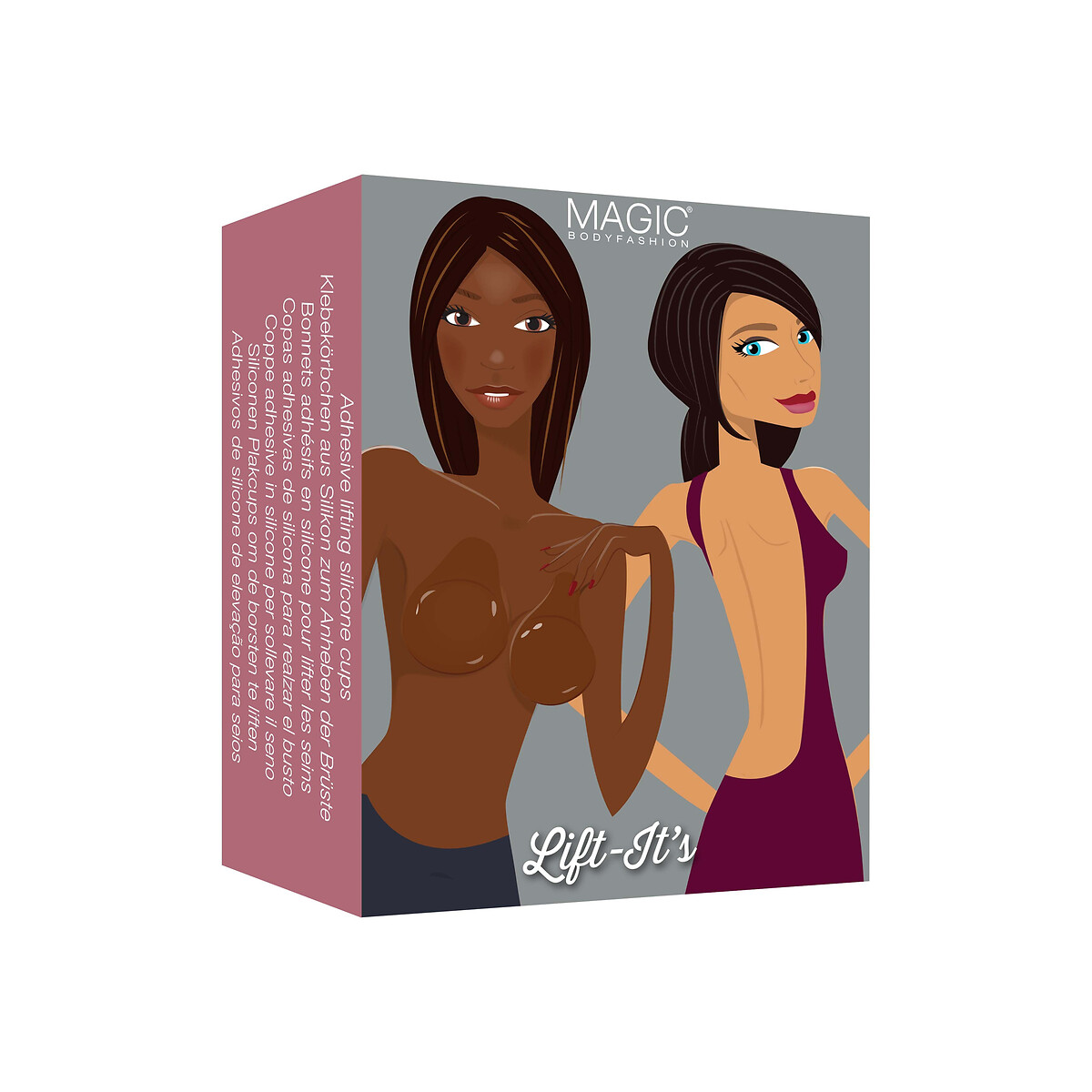 Copas adesivas magic lift-its peau creme, MAGIC BODYFASHION