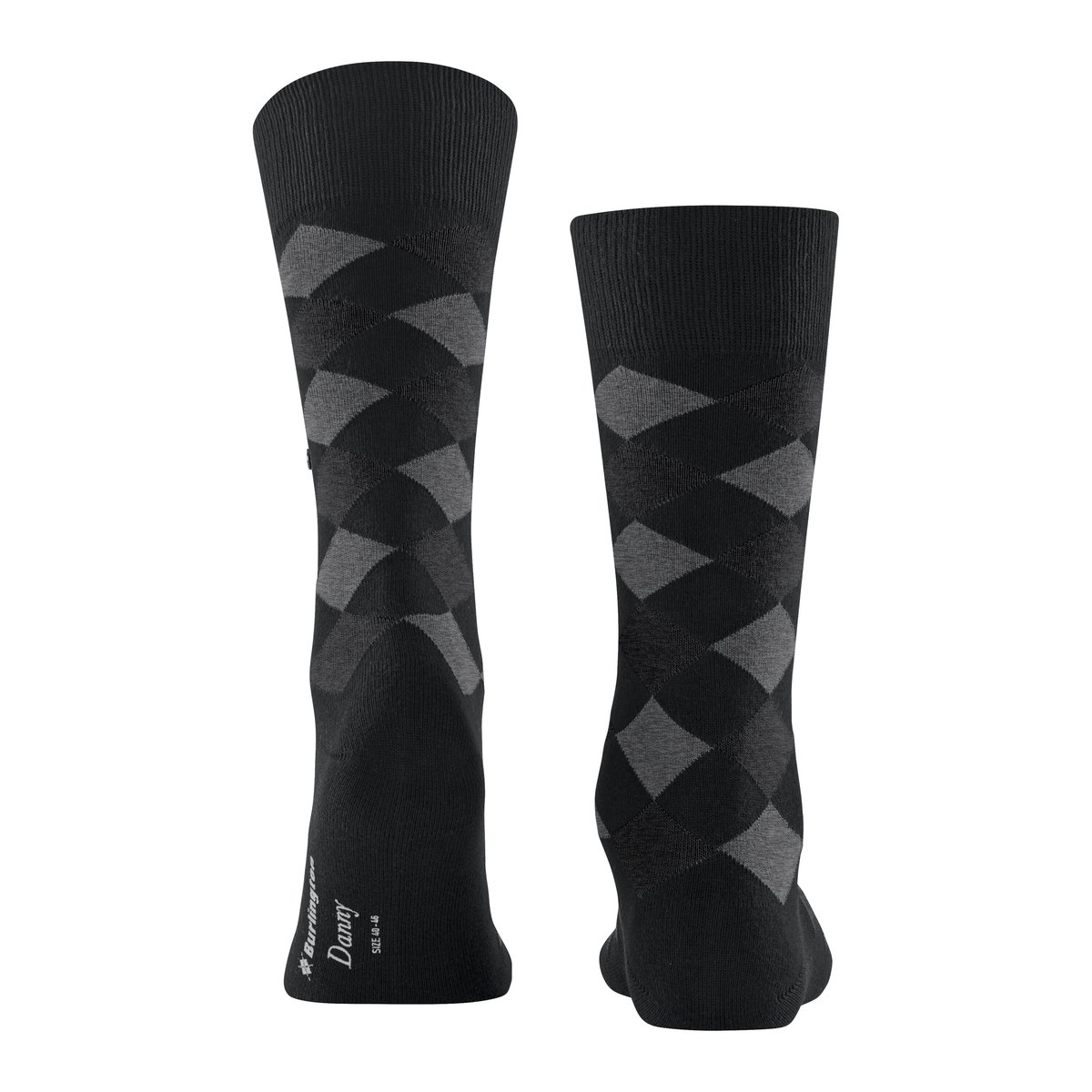 Chaussettes Danny Opaque noir basique, BURLINGTON