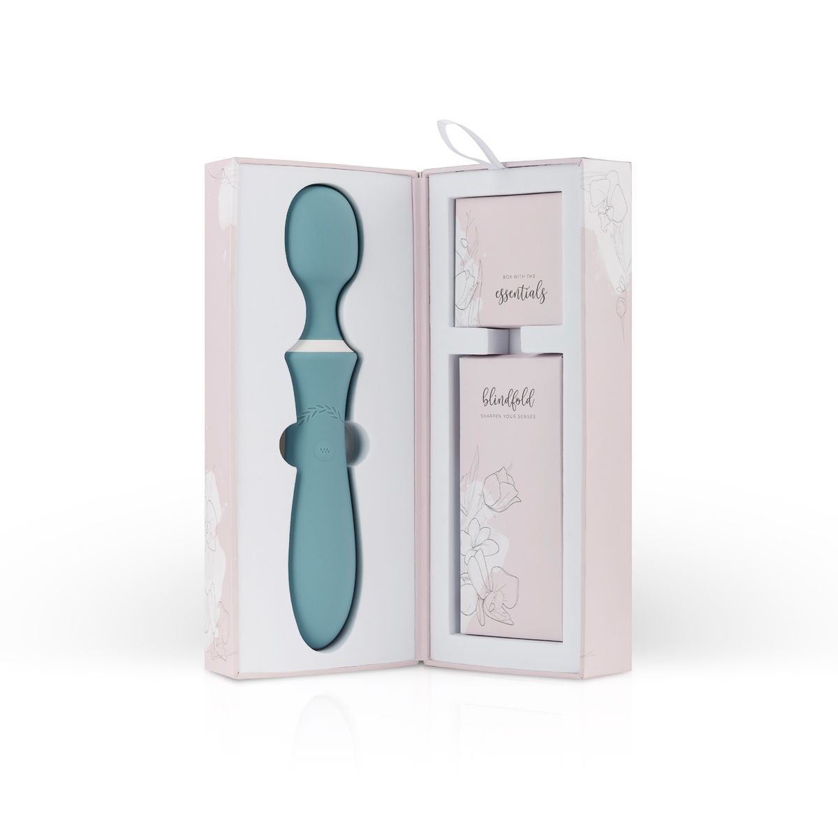 Vibromasseur clitoridien Wand L'ORCHIDÉE bleu, BLOOM