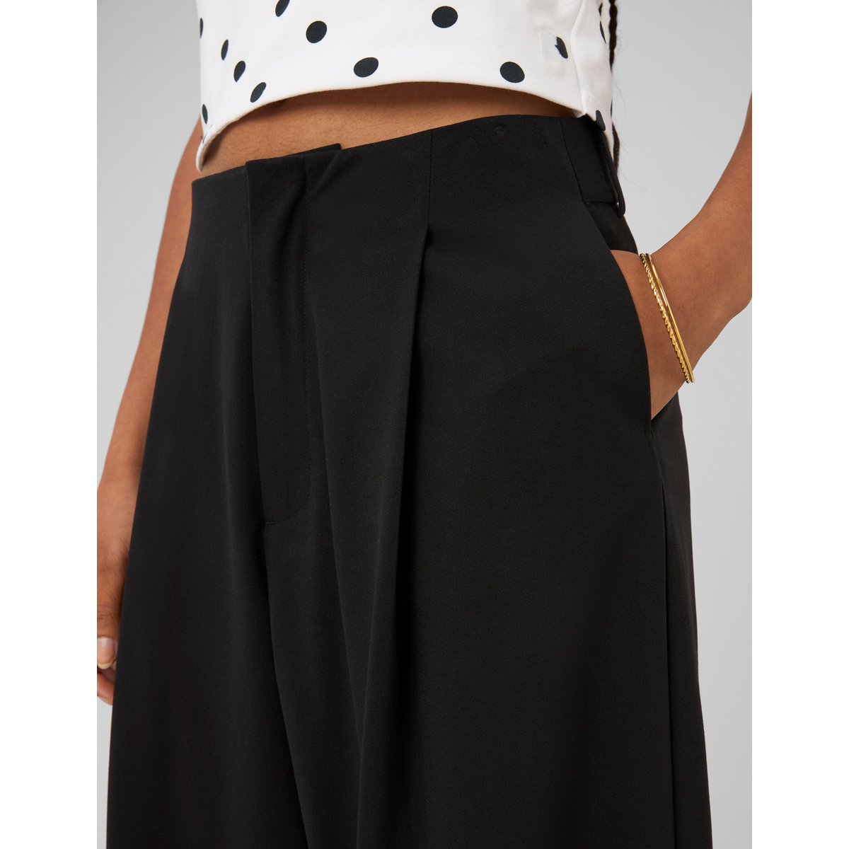 Pantalon balloon noir, BZB