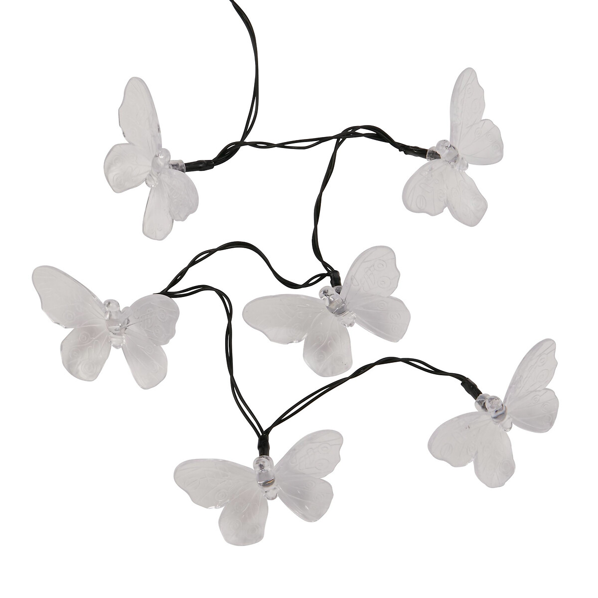 29cm LED Battery Butterfly String Lights in White white, SO'HOME