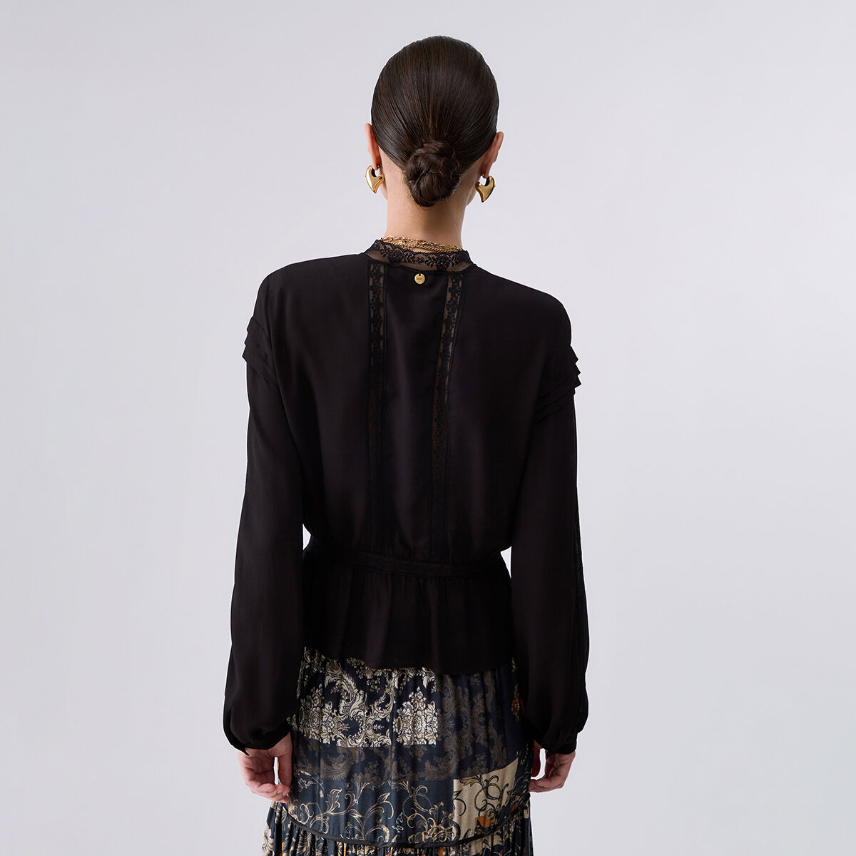 Chemisier avec Dentelle noir, LIU JO