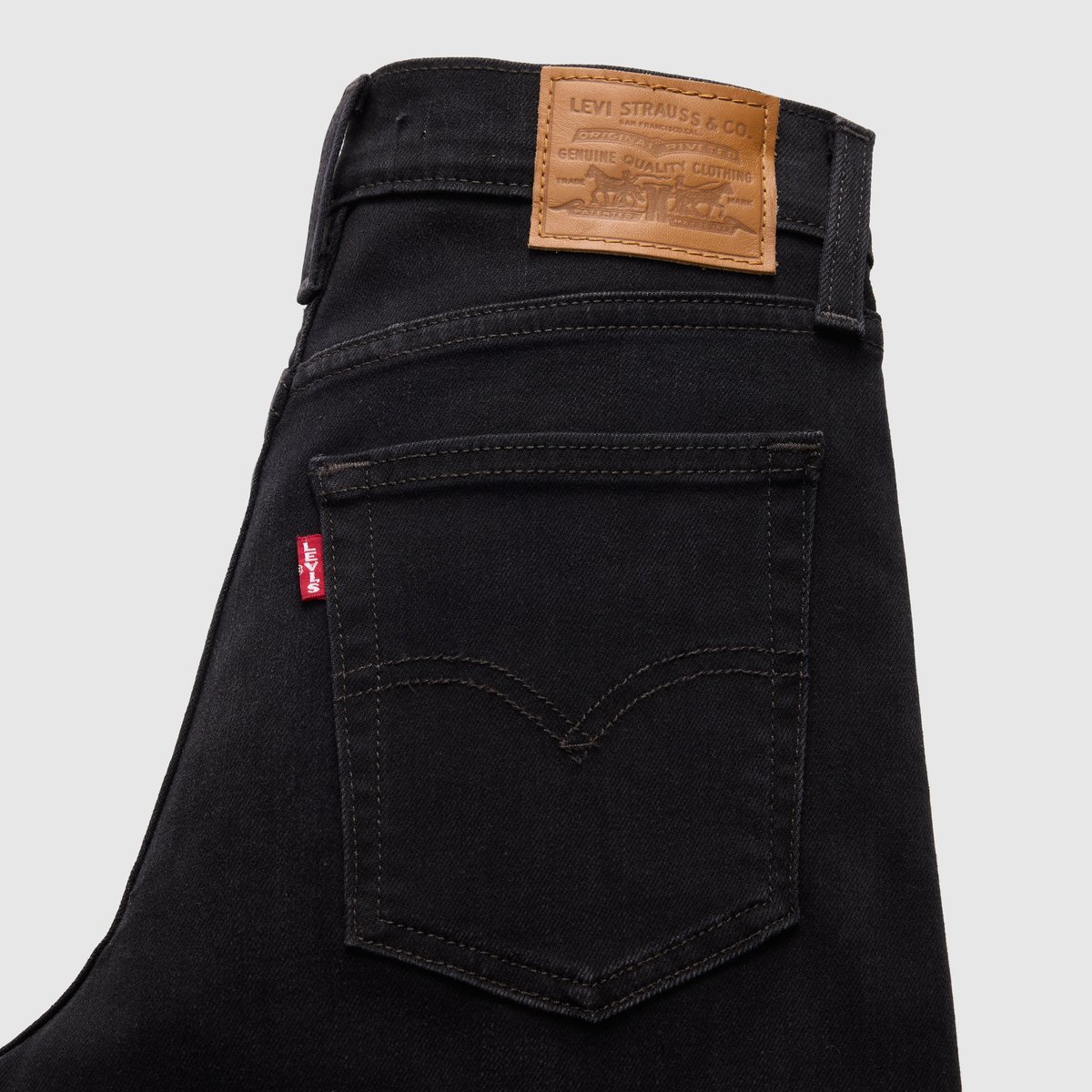 Jean 728 taille haute Wide Leg noir - worn midnight, LEVI'S