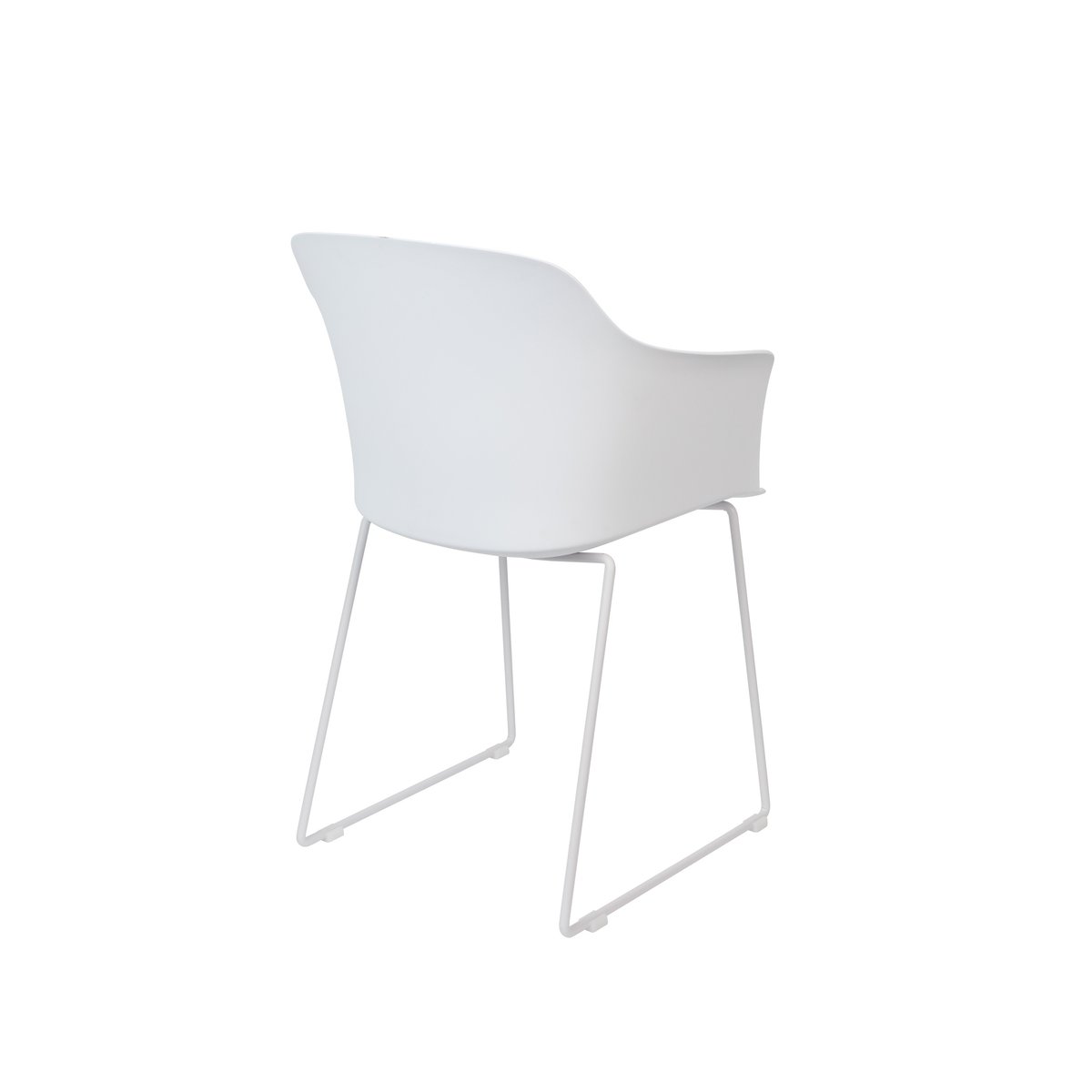 Chaise design (lot de 2), TANGO blanc, BOITE A DESIGN