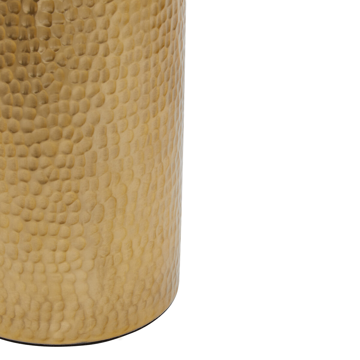 Hammered Effect Toilet Brush gold-coloured, FIFTY FIVE SOUTH