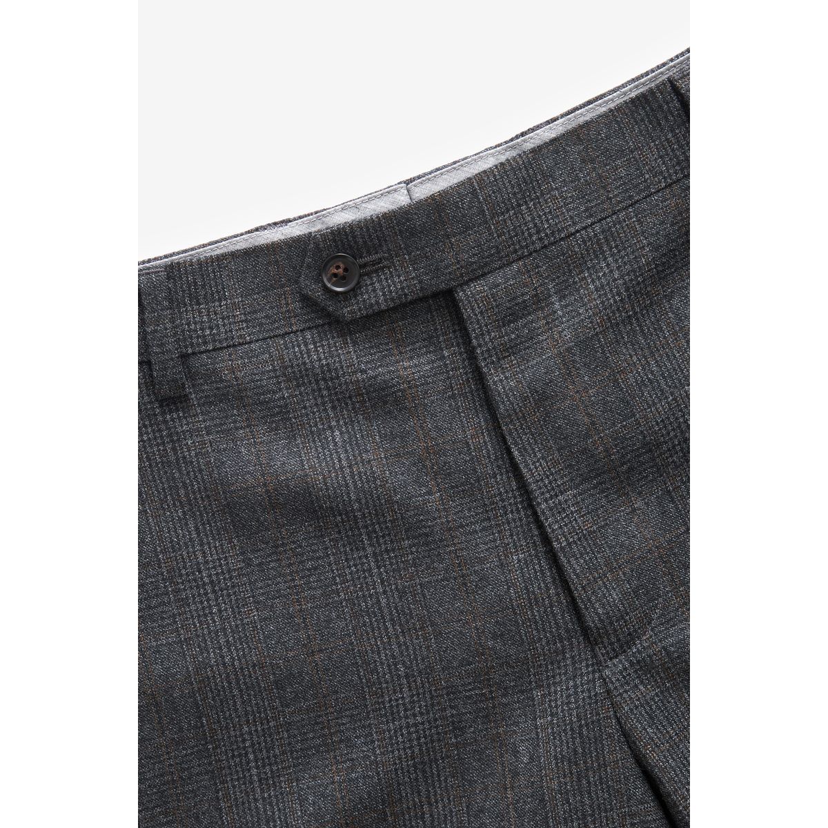 Pantalon de costume aux carreaux gris anthracite, NEXT