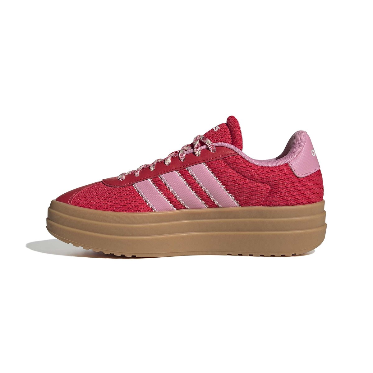 Baskets VL COURT BOLD rouge/rose, ADIDAS SPORTSWEAR