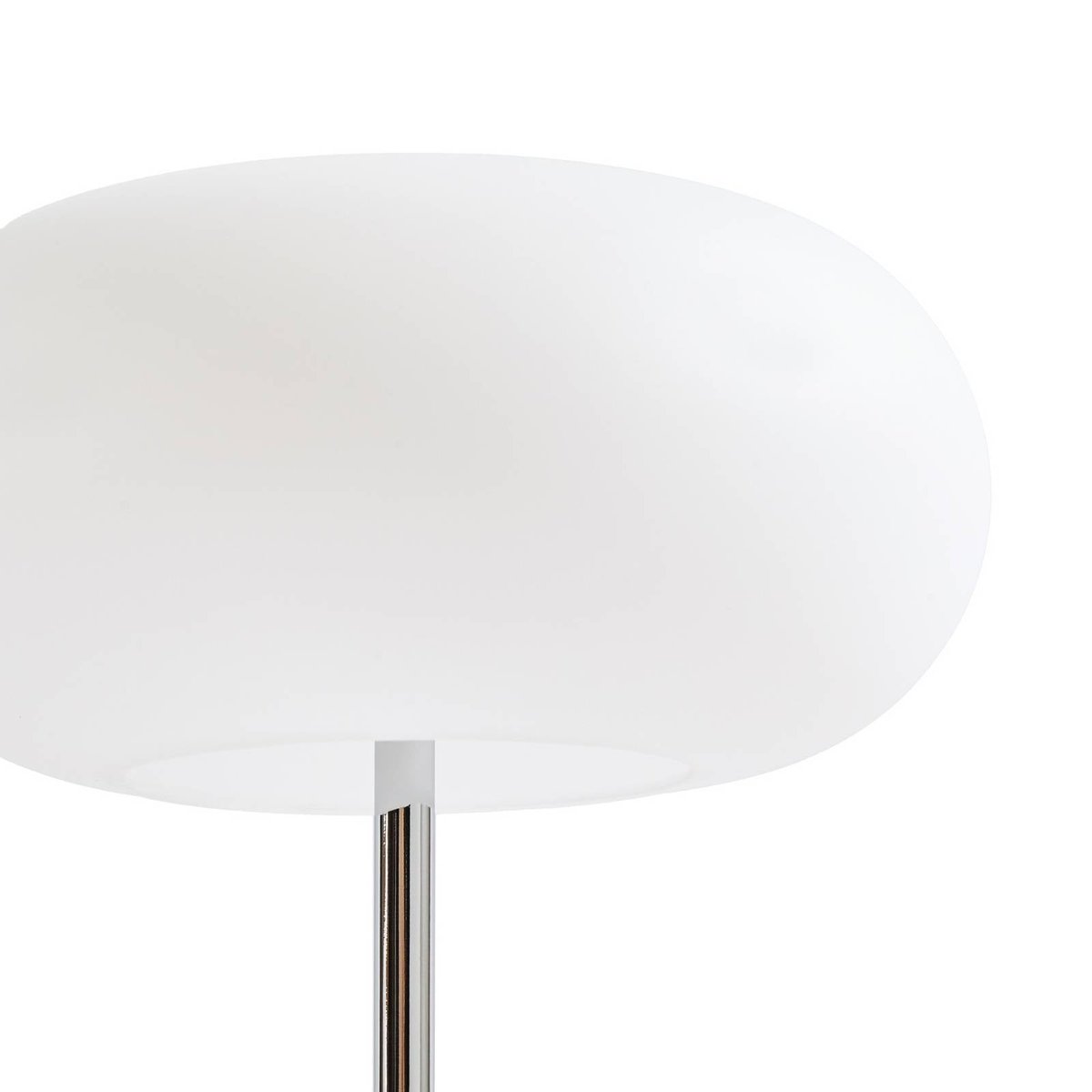 Luminaire de terrasse en verre designLED chrome, blanc, LUCANDE