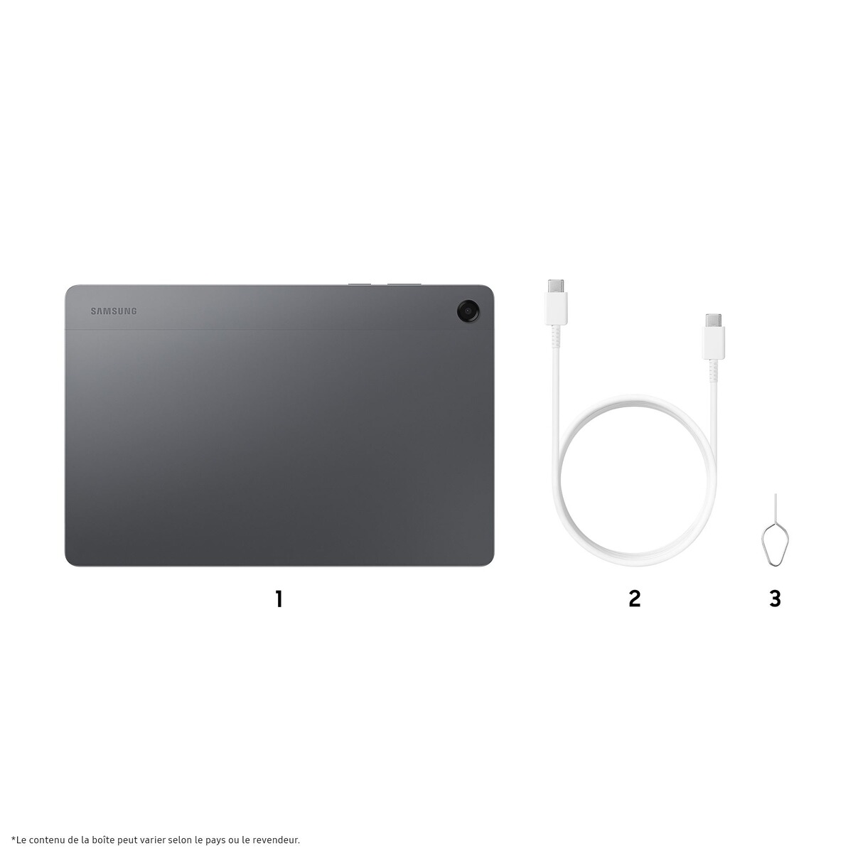 Tablette tactile  Galaxy Tab A11+ 11" 5G argent, SAMSUNG