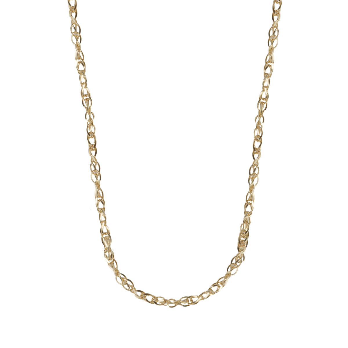 Collier en or jaune 750 CLASSIC or jaune, BLUESPIRIT