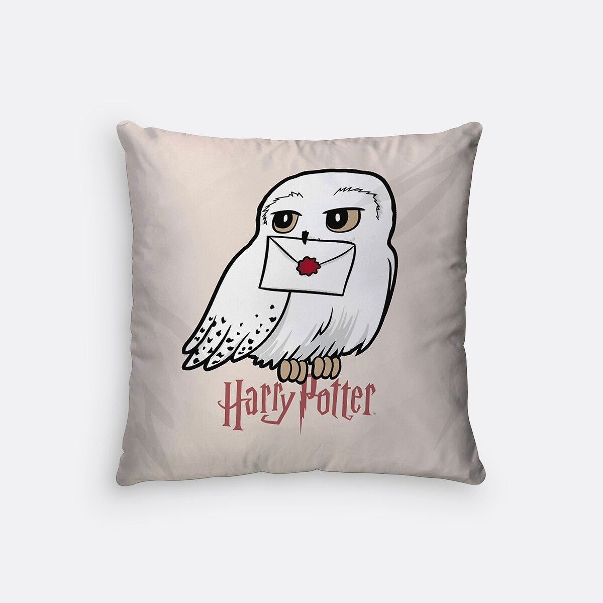 Parure de lit coton, Hedwige imprimé, HARRY POTTER
