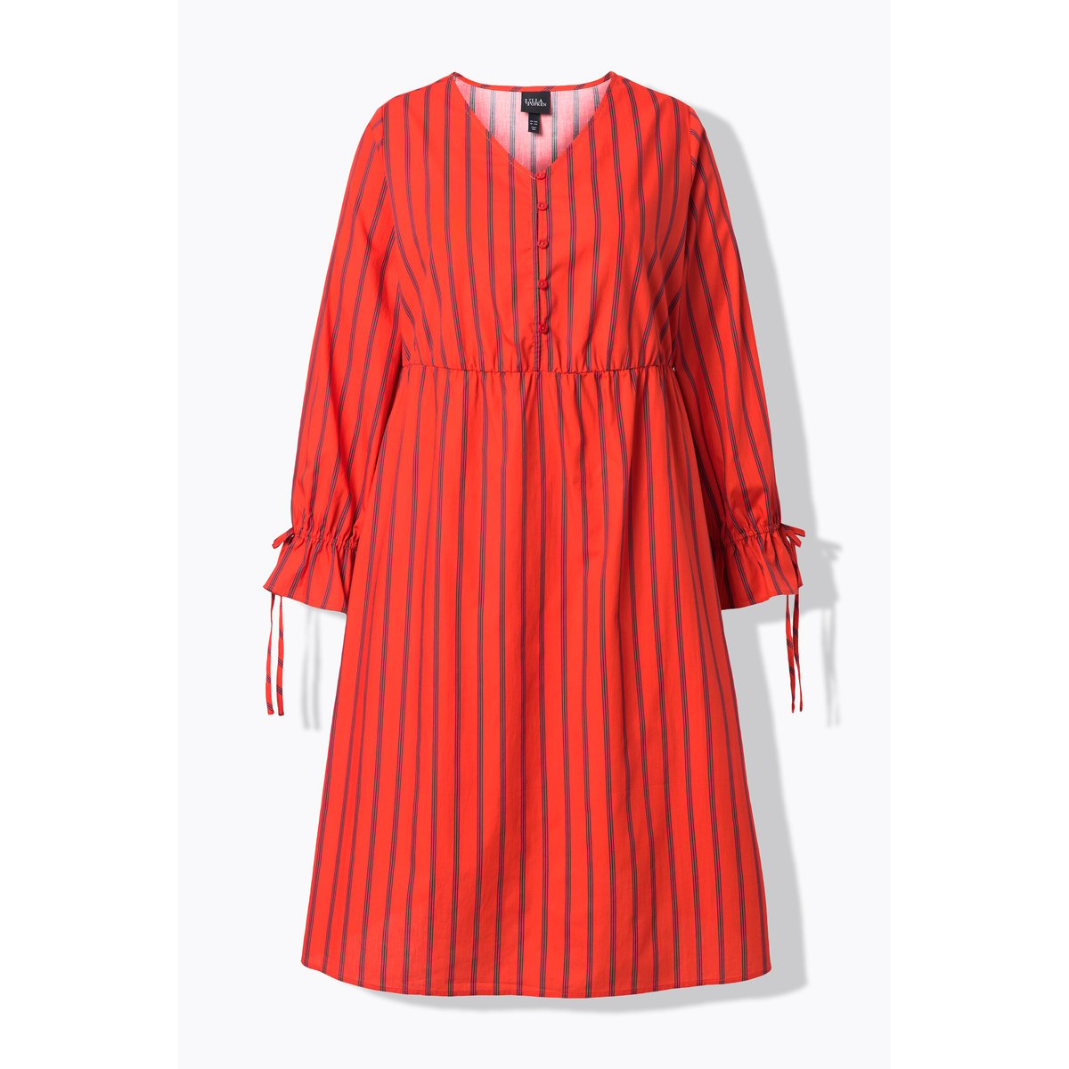 Robe rayée corail, ULLA POPKEN