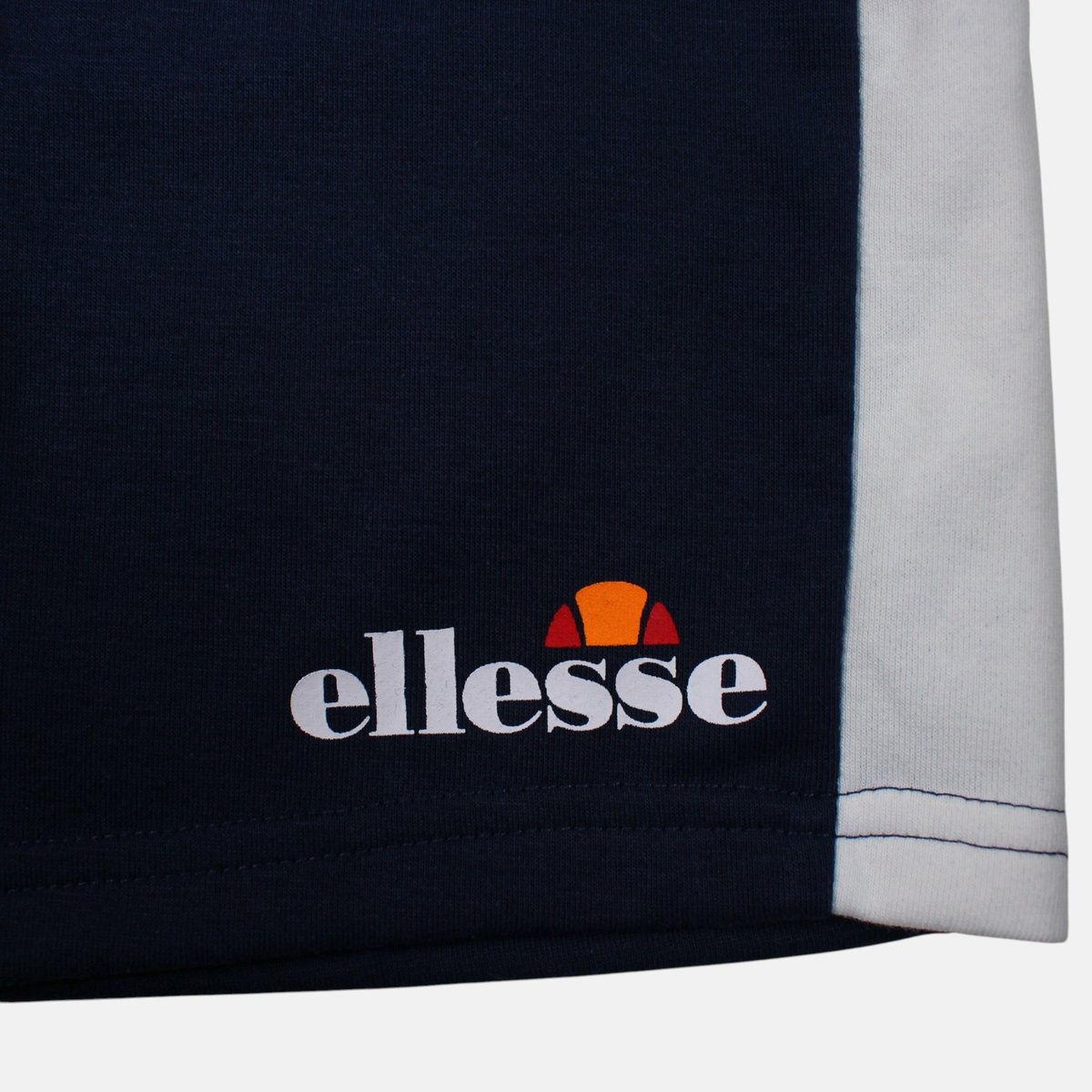 Ensemble t-shirt manches courtes et short BLOCK bleu marine, ELLESSE